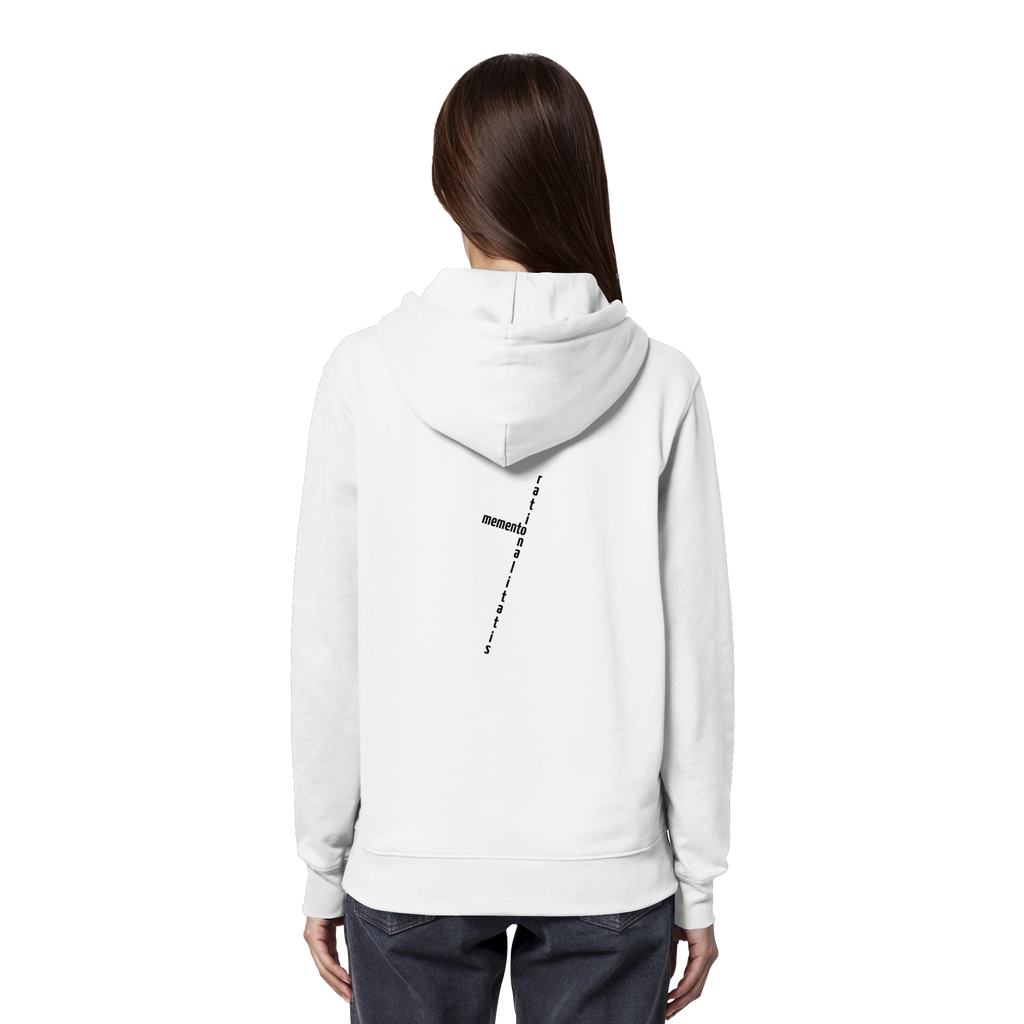 BLACK BACK (K2) - Organic Hoodie
