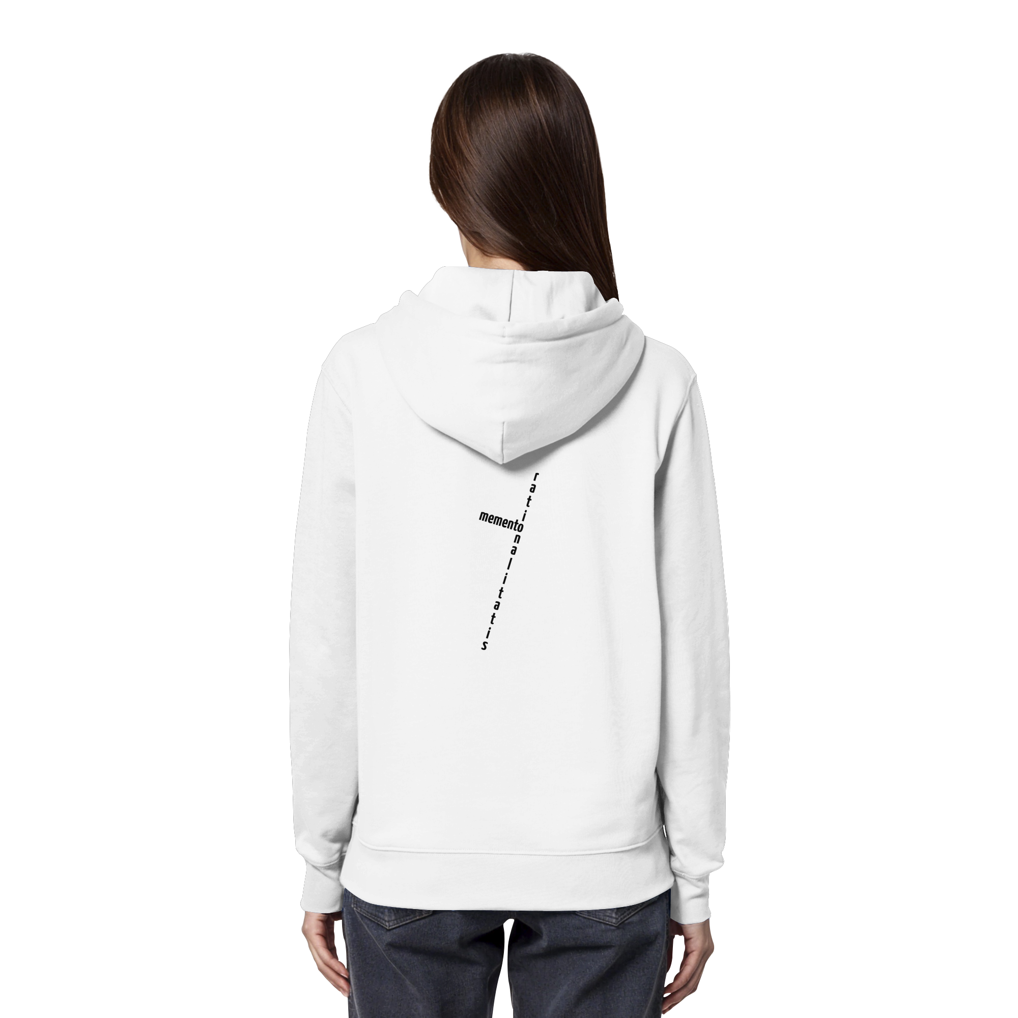 BLACK BACK (K2) - Organic Hoodie