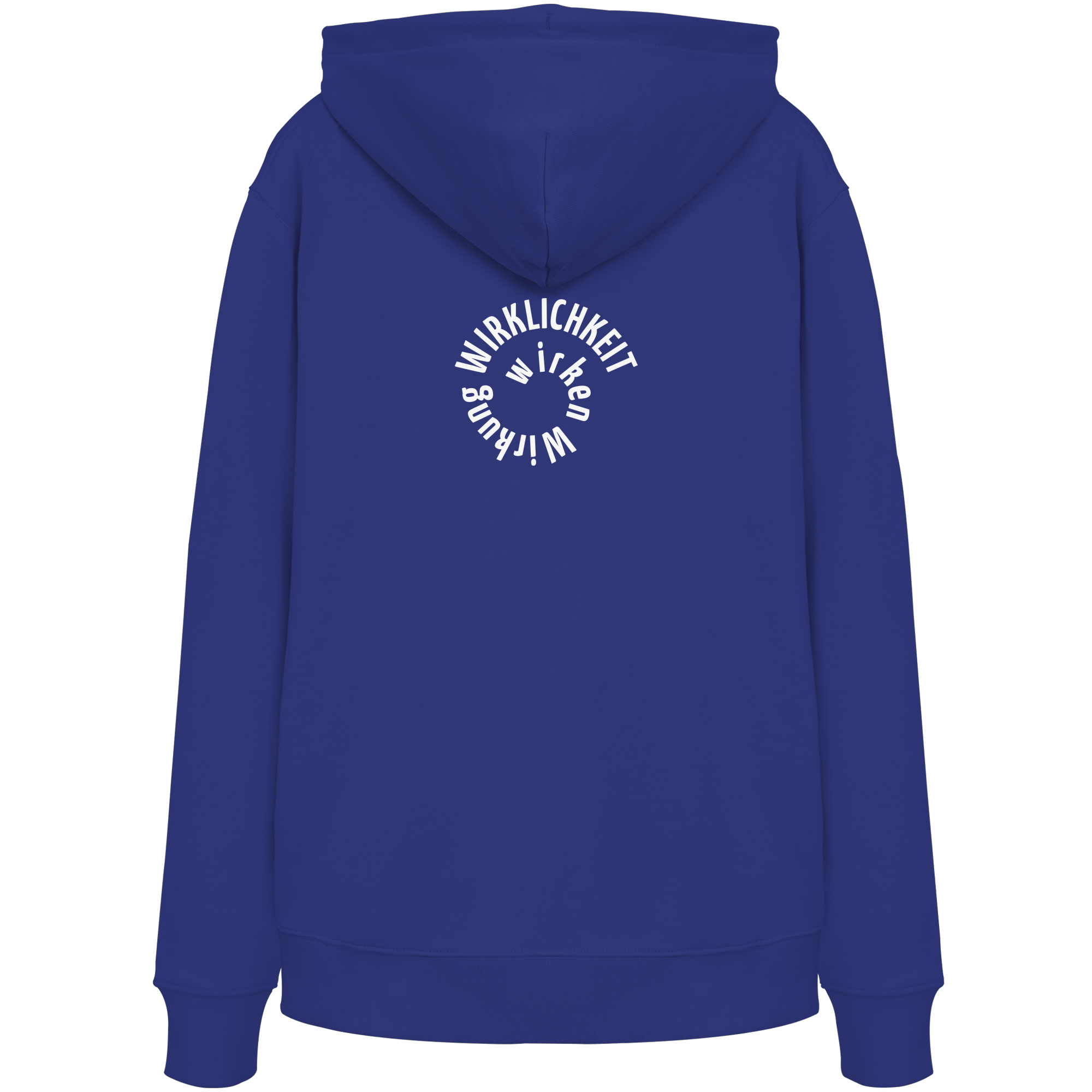 WHITE BACK - Organic Hoodie