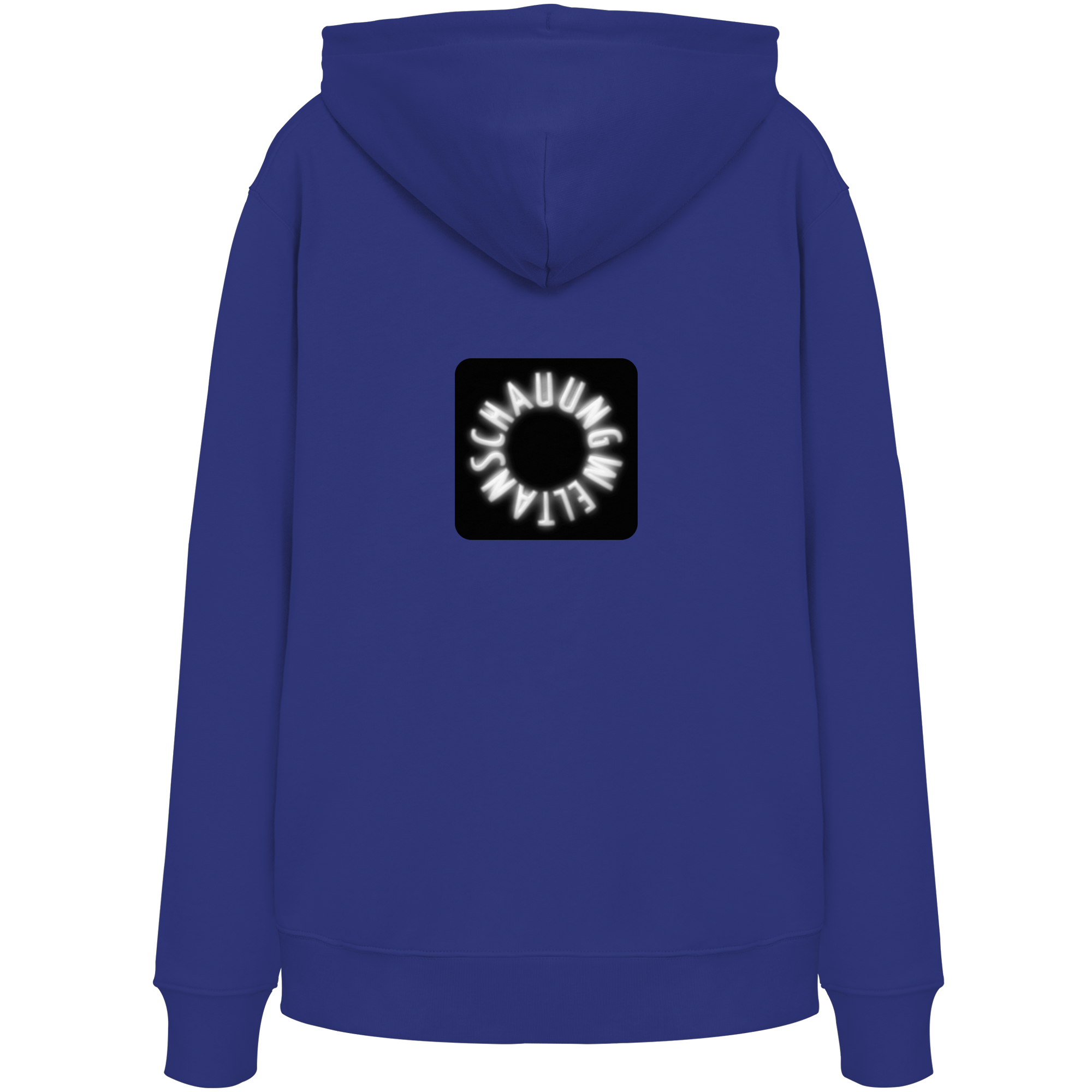 WHITE BACK (K5) - Organic Hoodie