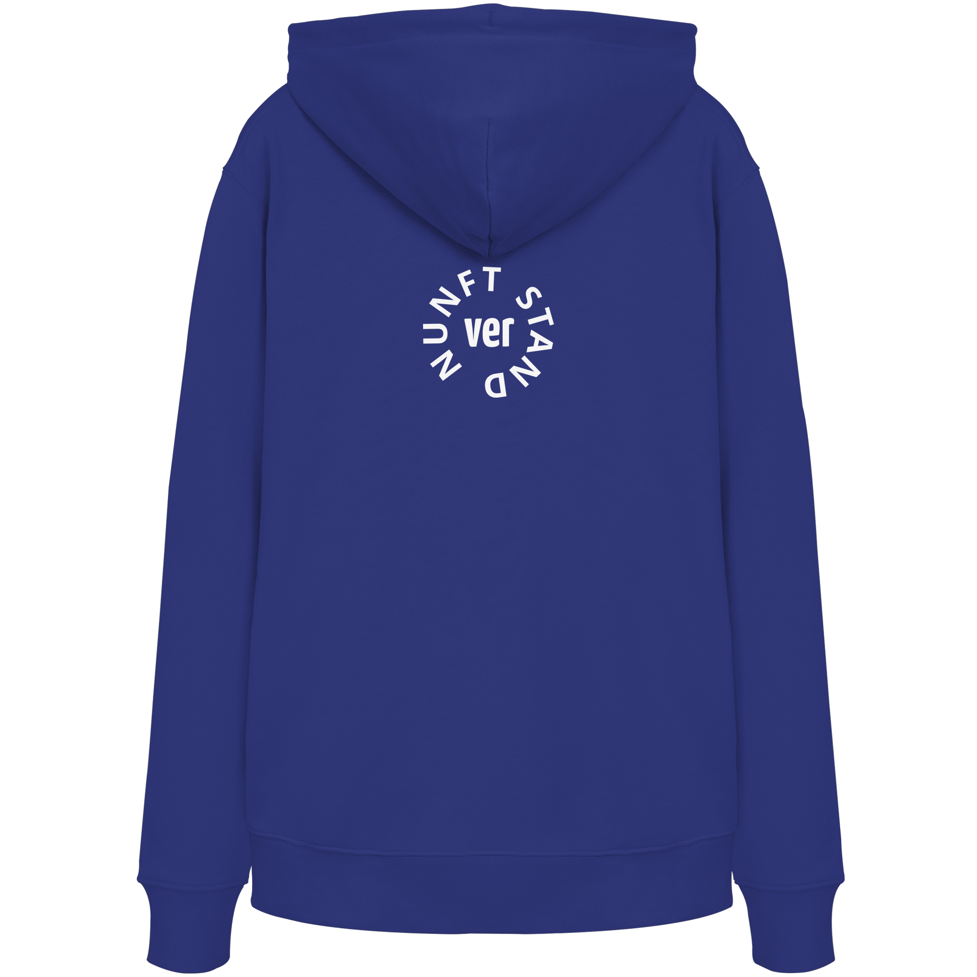 WHITE BACK (K4) - Organic Hoodie