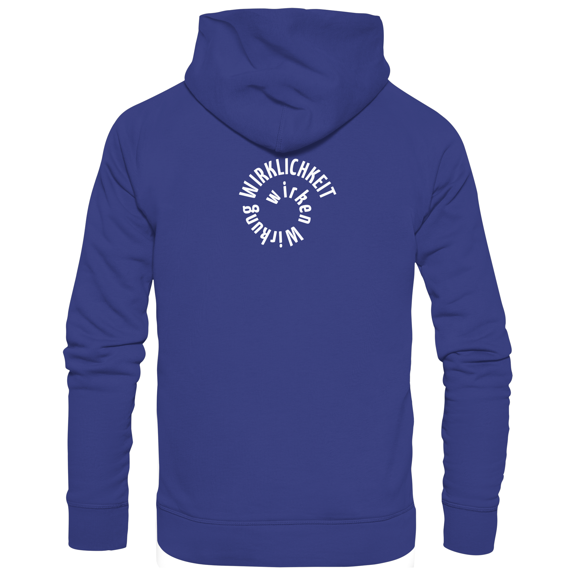 WHITE BACK - Organic Hoodie