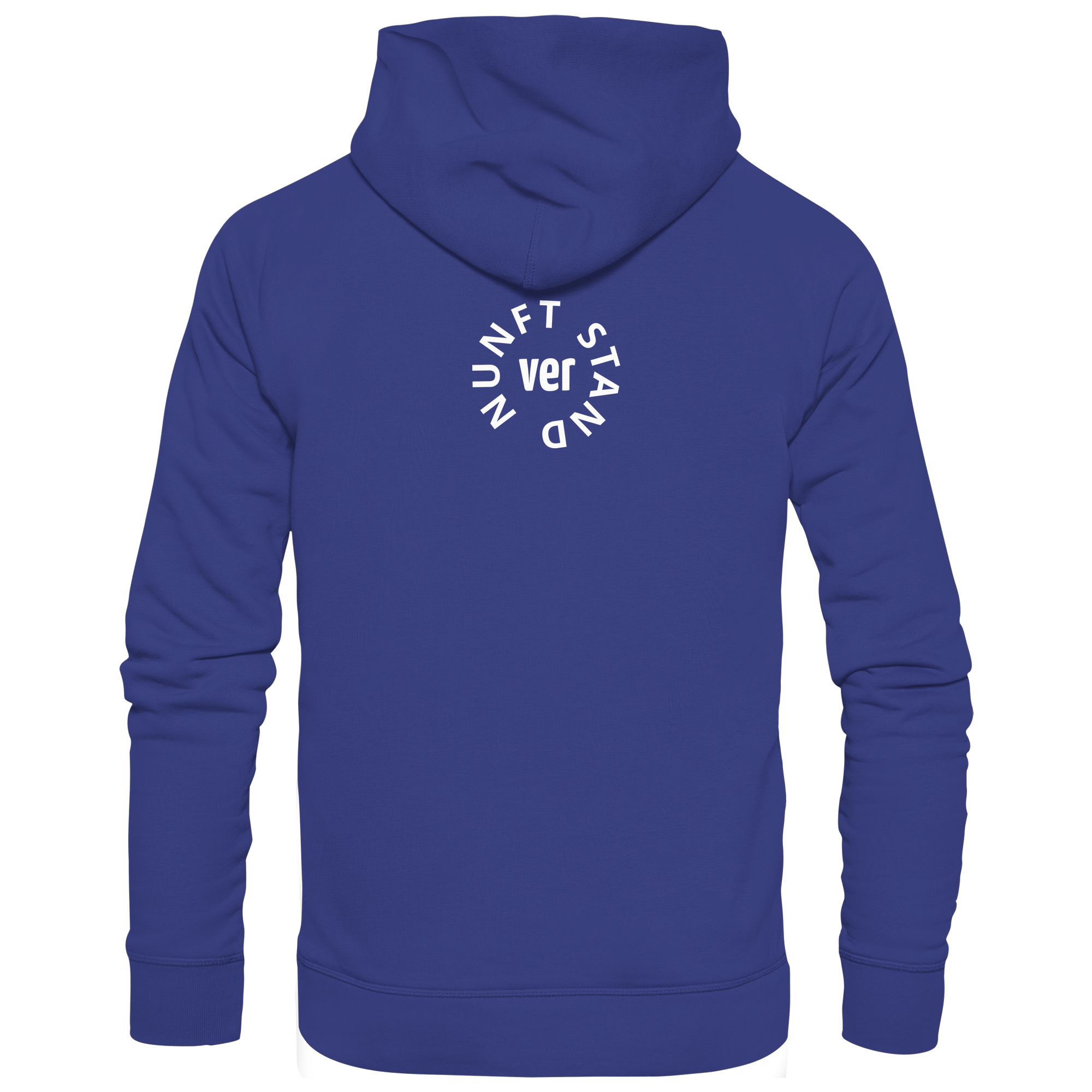 WHITE BACK (K4) - Organic Hoodie