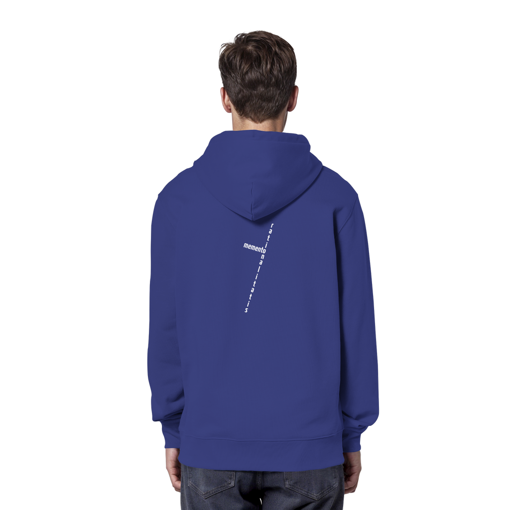 WHITE BACK (K2) - Organic Hoodie