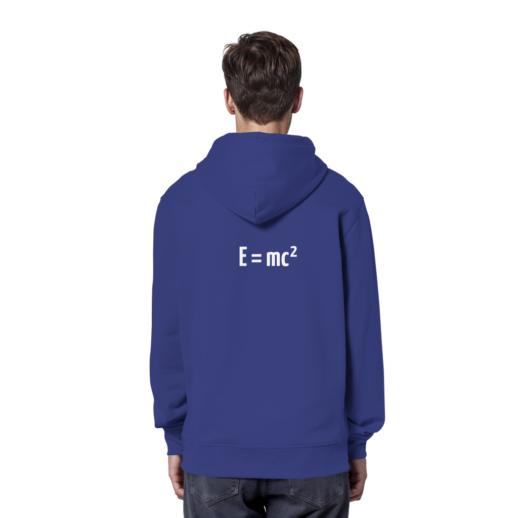 WHITE BACK (K3) - Organic Hoodie