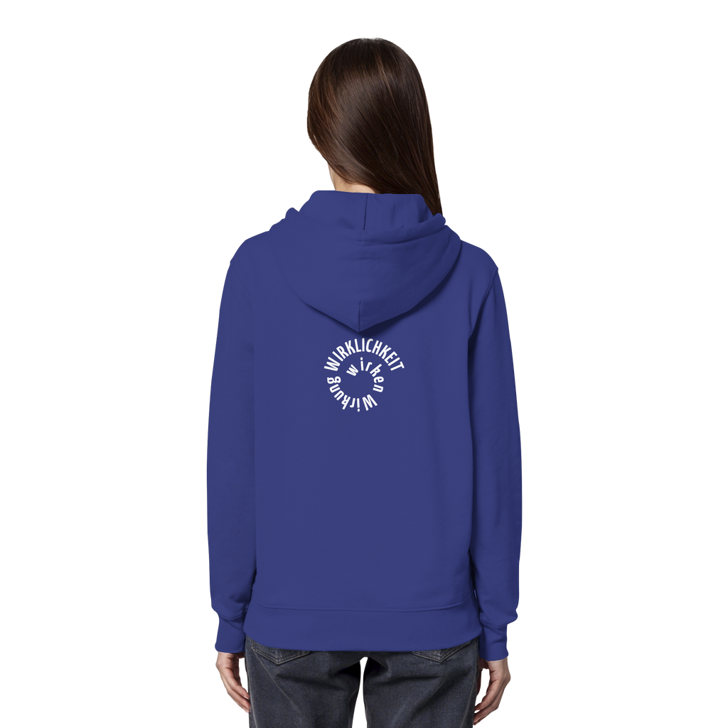 WHITE BACK - Organic Hoodie