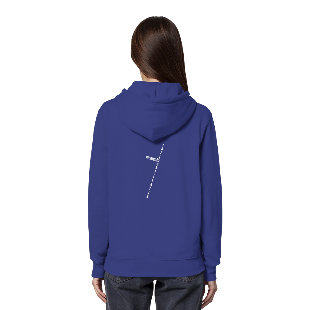 WHITE BACK (K2) - Organic Hoodie