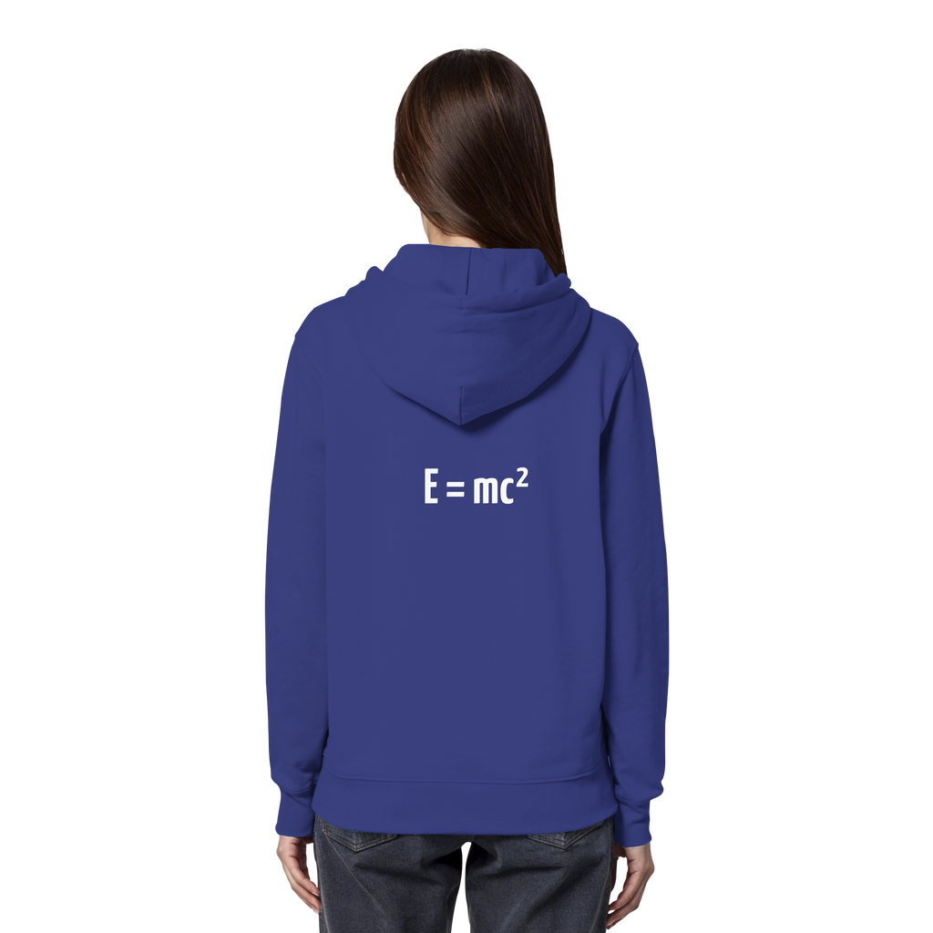 WHITE BACK (K3) - Organic Hoodie