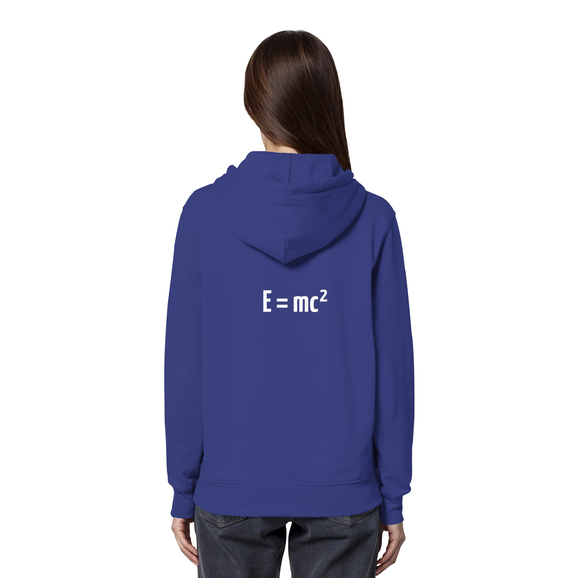 WHITE BACK (K3) - Organic Hoodie