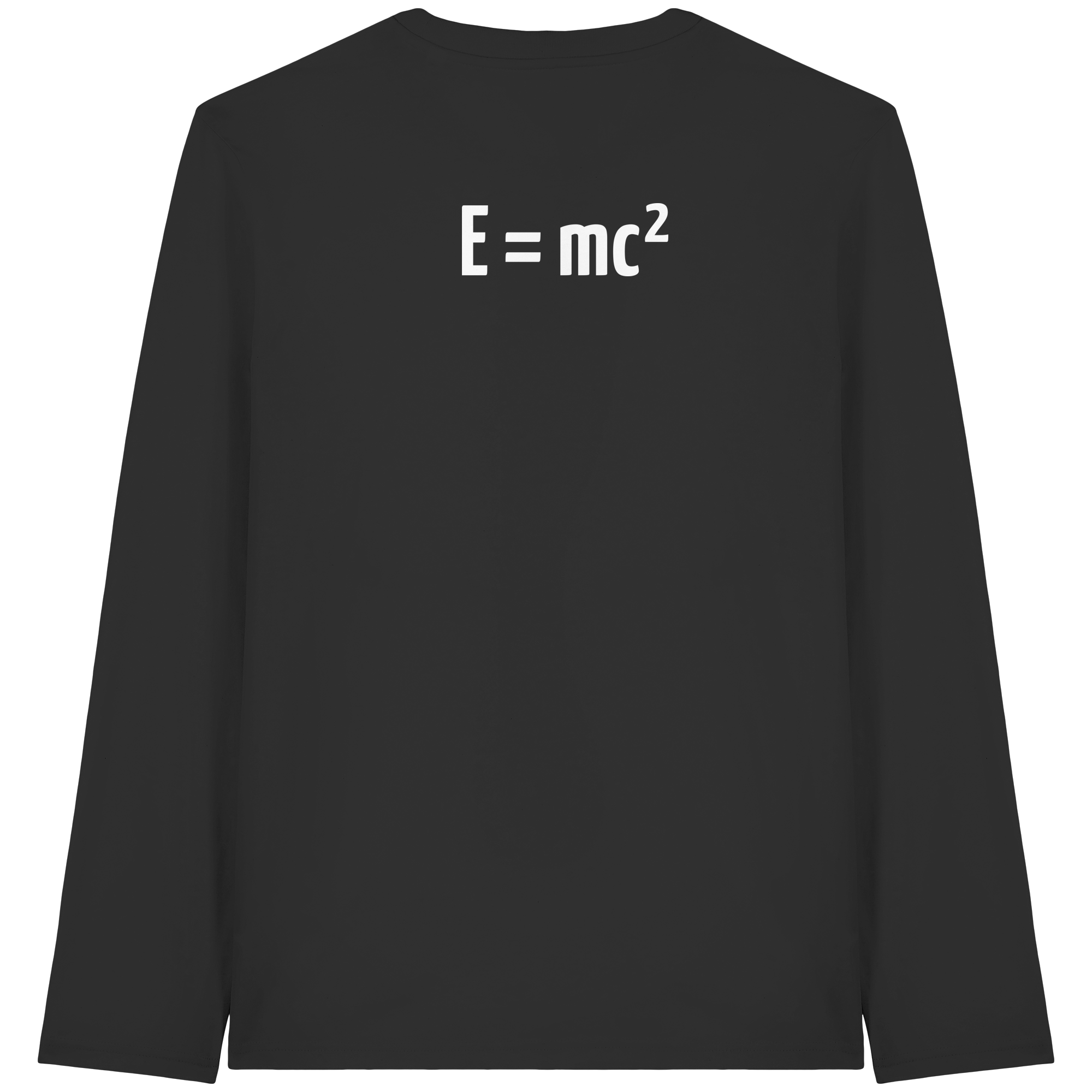 WHITE BACK (K3) - Organic Longsleeve T-Shirt