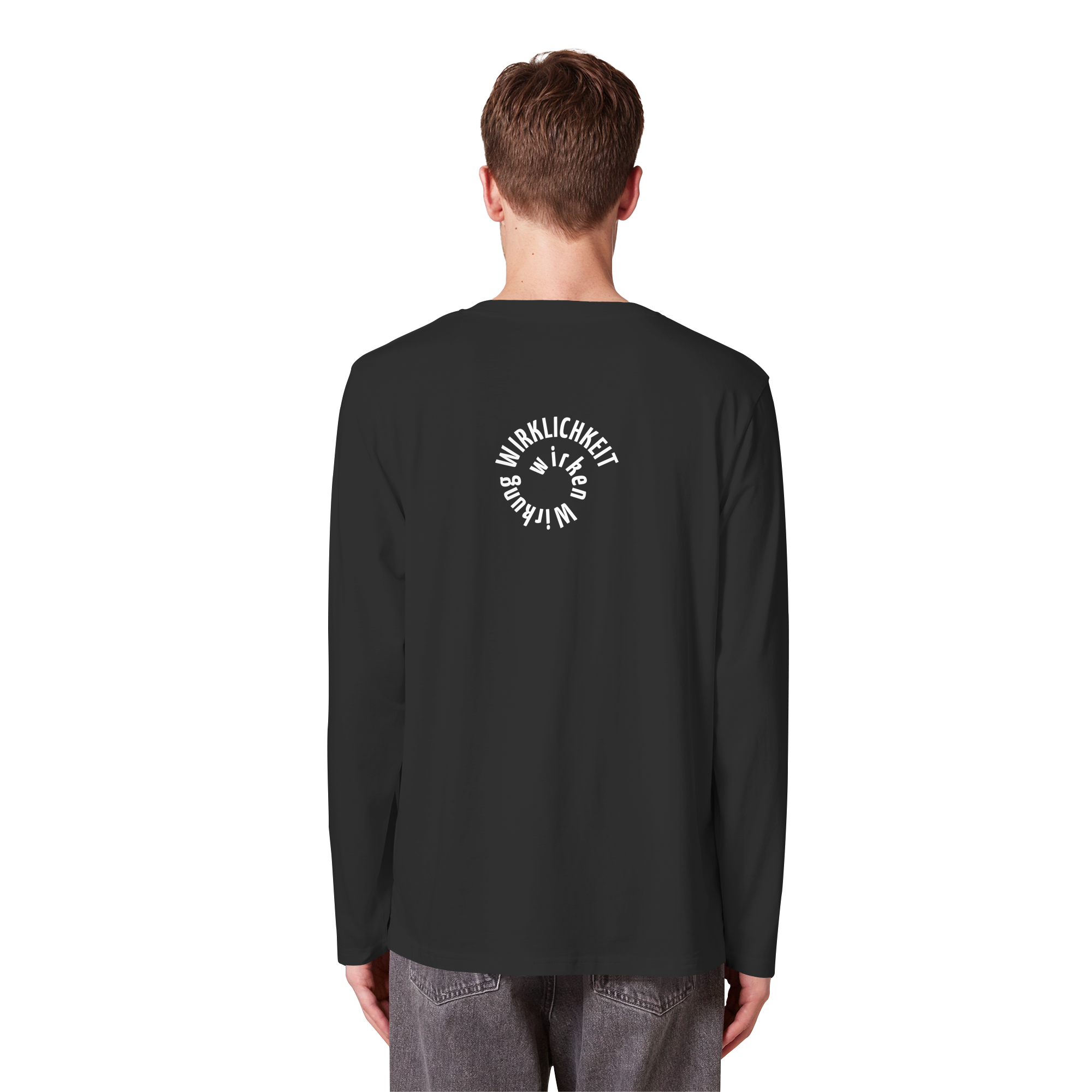 WHITE BACK - Longsleeve T-Shirt