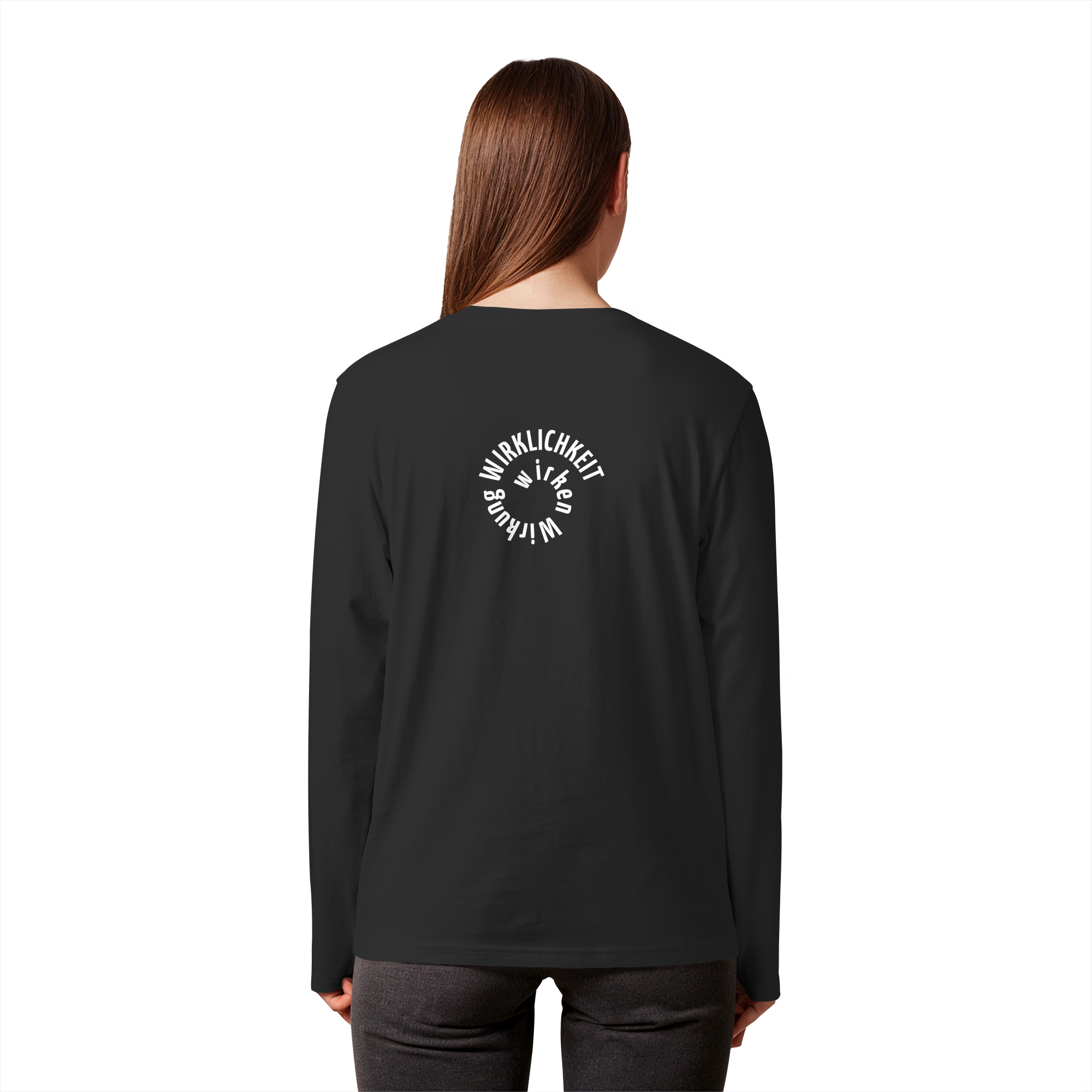 WHITE BACK - Longsleeve T-Shirt