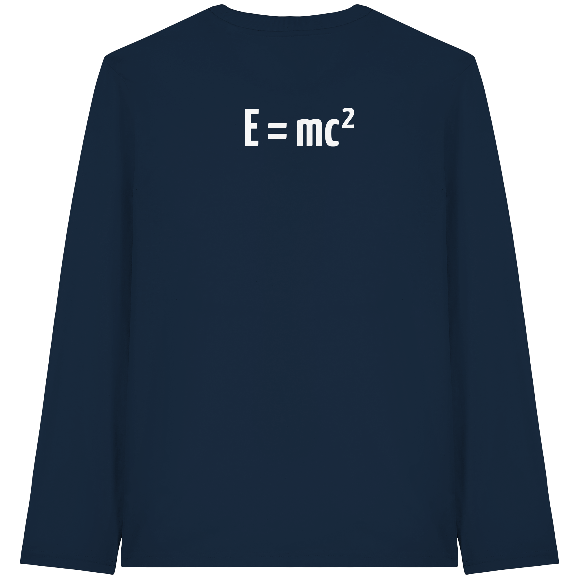 WHITE BACK (K3) - Organic Longsleeve T-Shirt