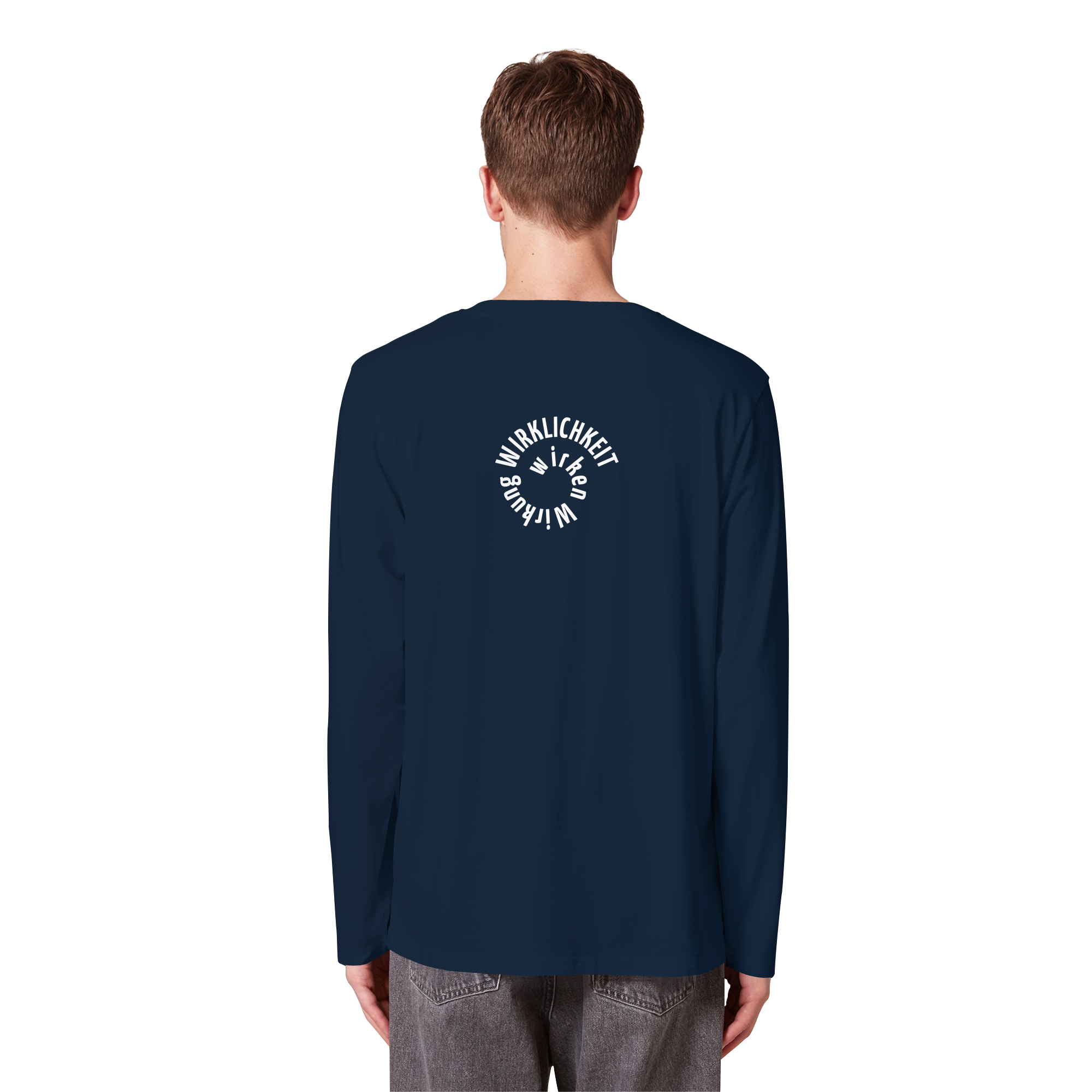 WHITE BACK - Longsleeve T-Shirt