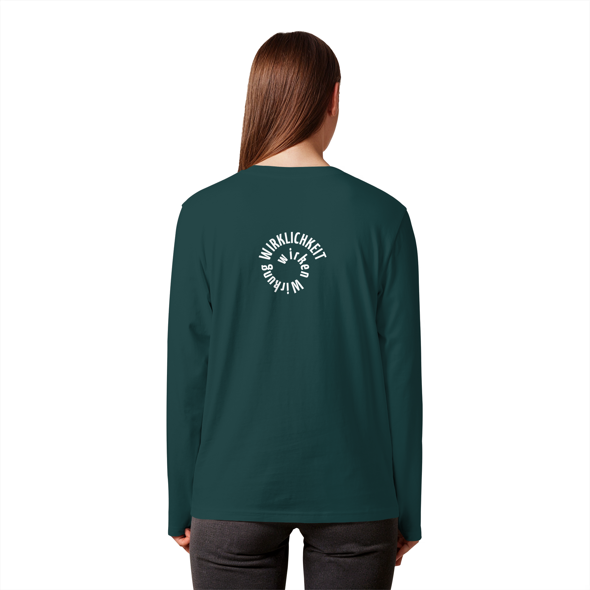 WHITE BACK - Longsleeve T-Shirt