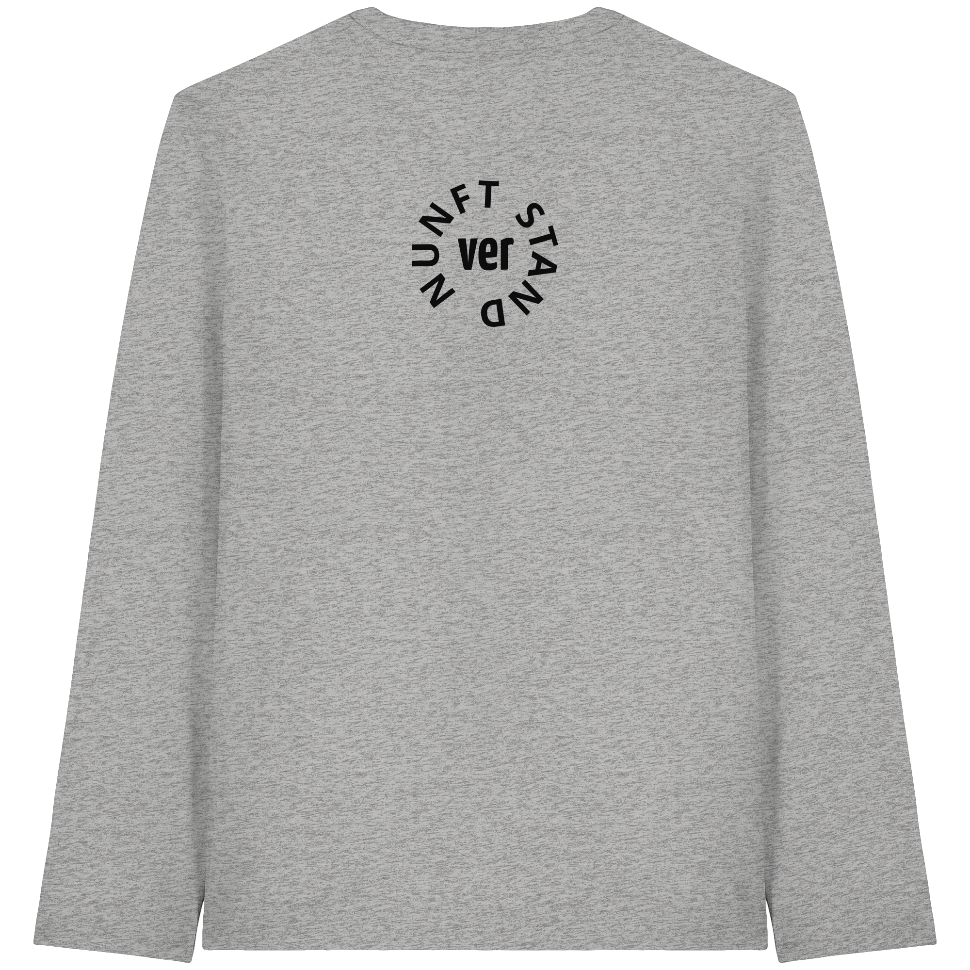 BLACK BACK (K4) - Organic Longsleeve T-Shirt
