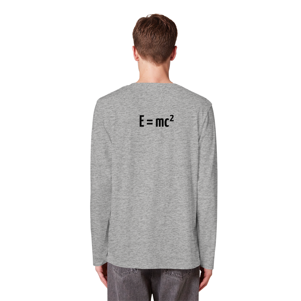 BLACK BACK (K3) - Organic Longsleeve T-Shirt