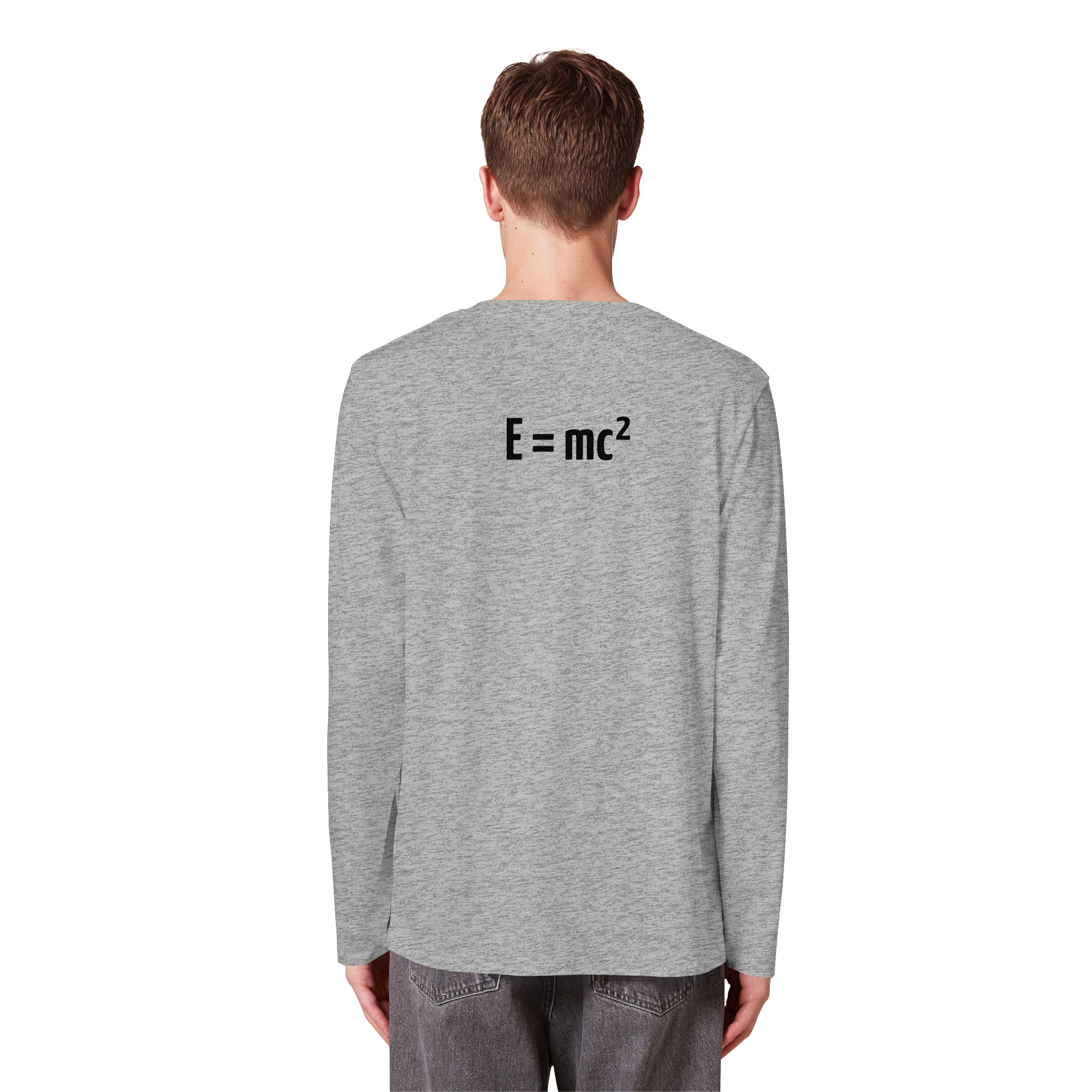 BLACK BACK (K3) - Organic Longsleeve T-Shirt