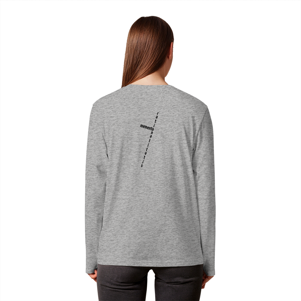 BLACK BACK (K2) - Organic Longsleeve T-Shirt