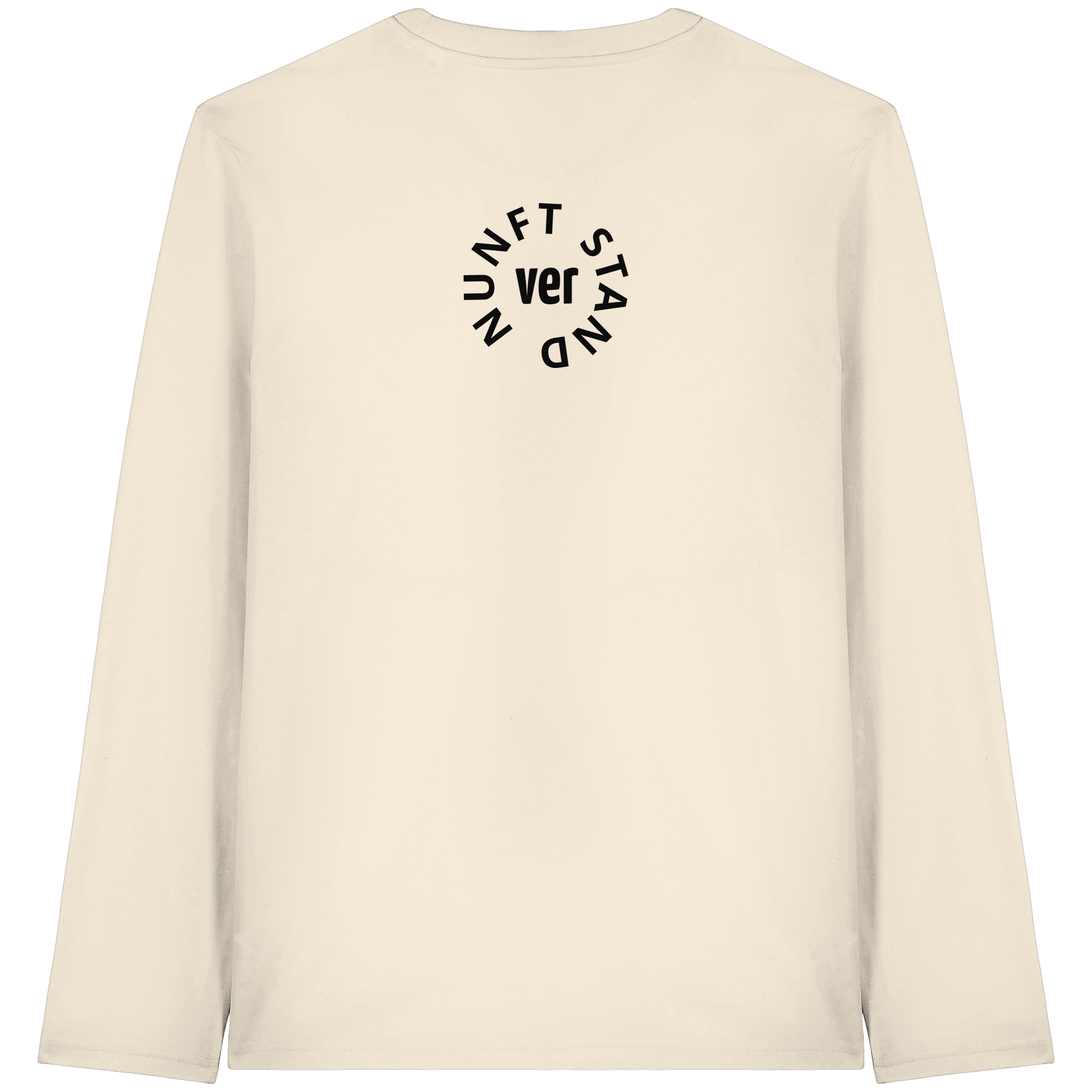 BLACK BACK (K4) - Organic Longsleeve T-Shirt