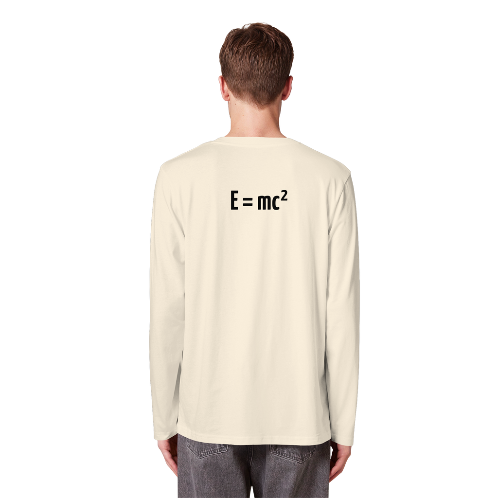 BLACK BACK (K3) - Organic Longsleeve T-Shirt