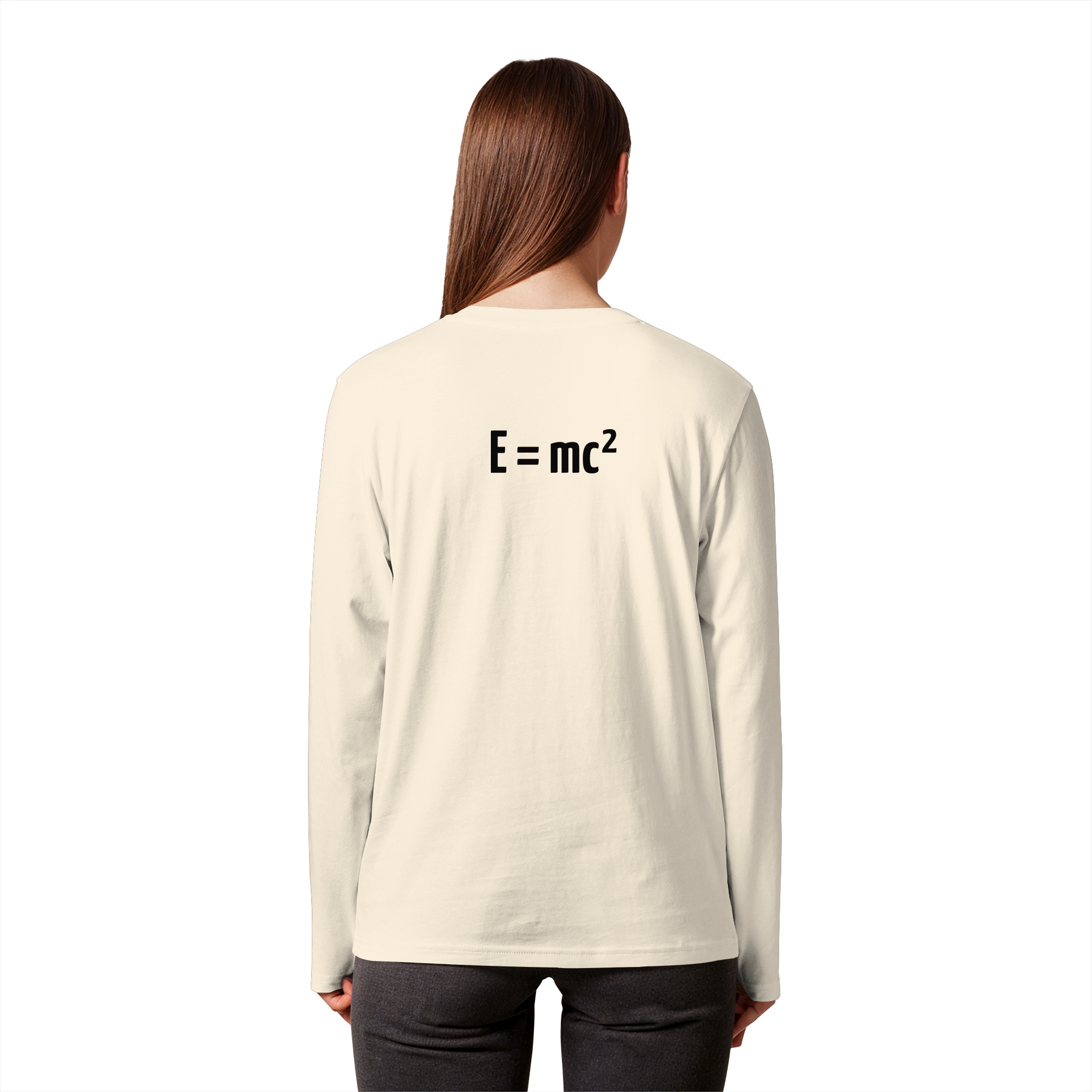 BLACK BACK (K3) - Organic Longsleeve T-Shirt