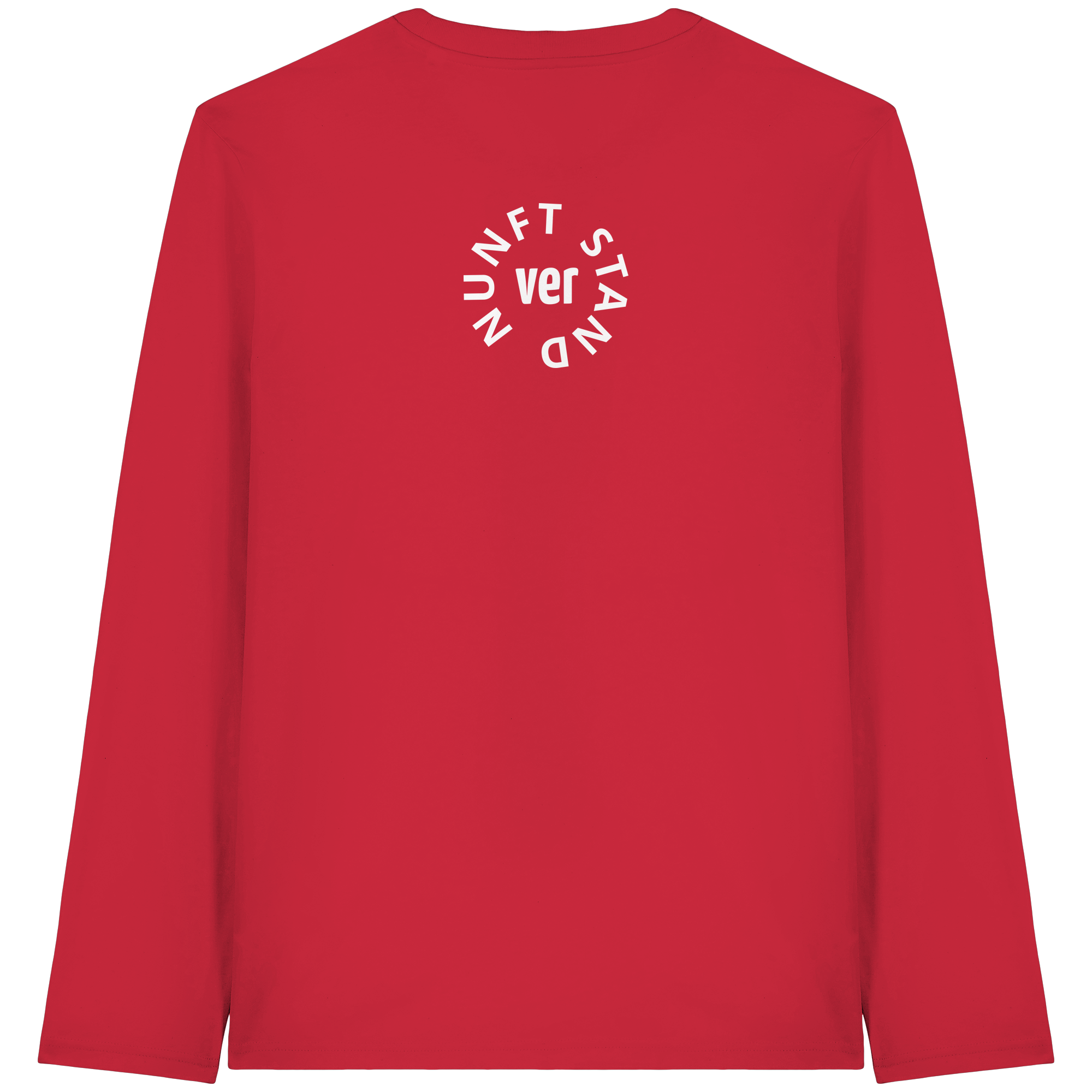 WHITE BACK (K4) - Organic Longsleeve T-Shirt