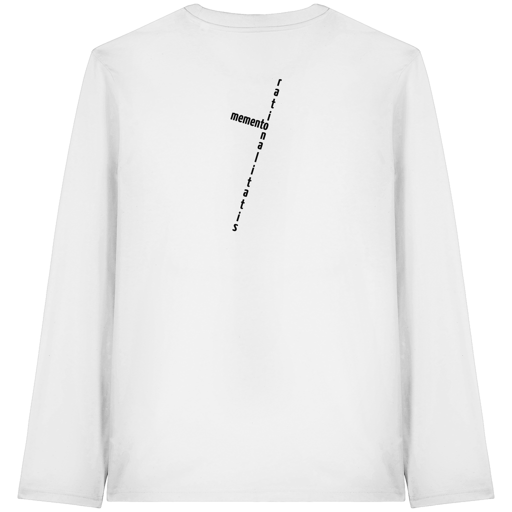 BLACK BACK (K2) - Organic Longsleeve T-Shirt