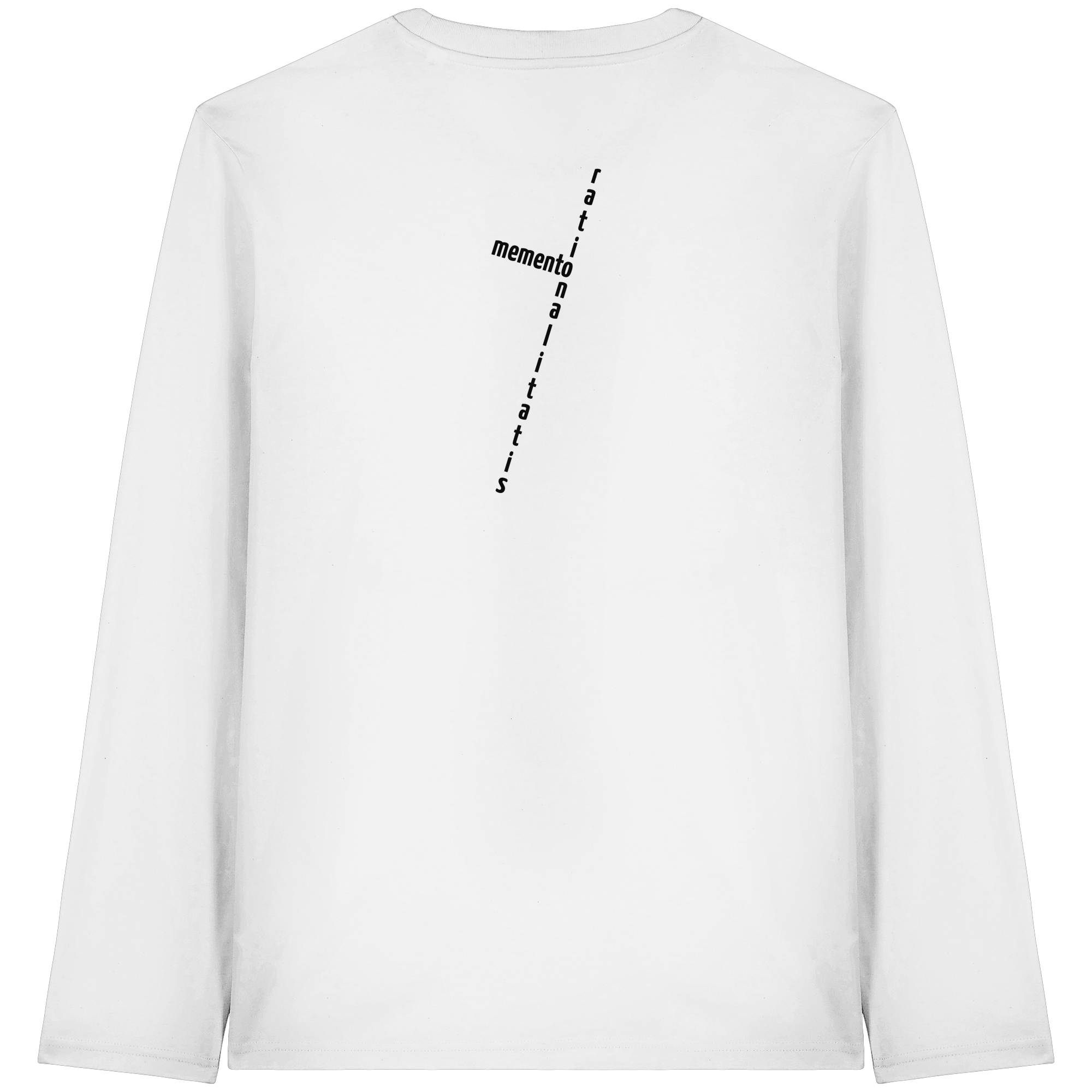 BLACK BACK (K2) - Organic Longsleeve T-Shirt