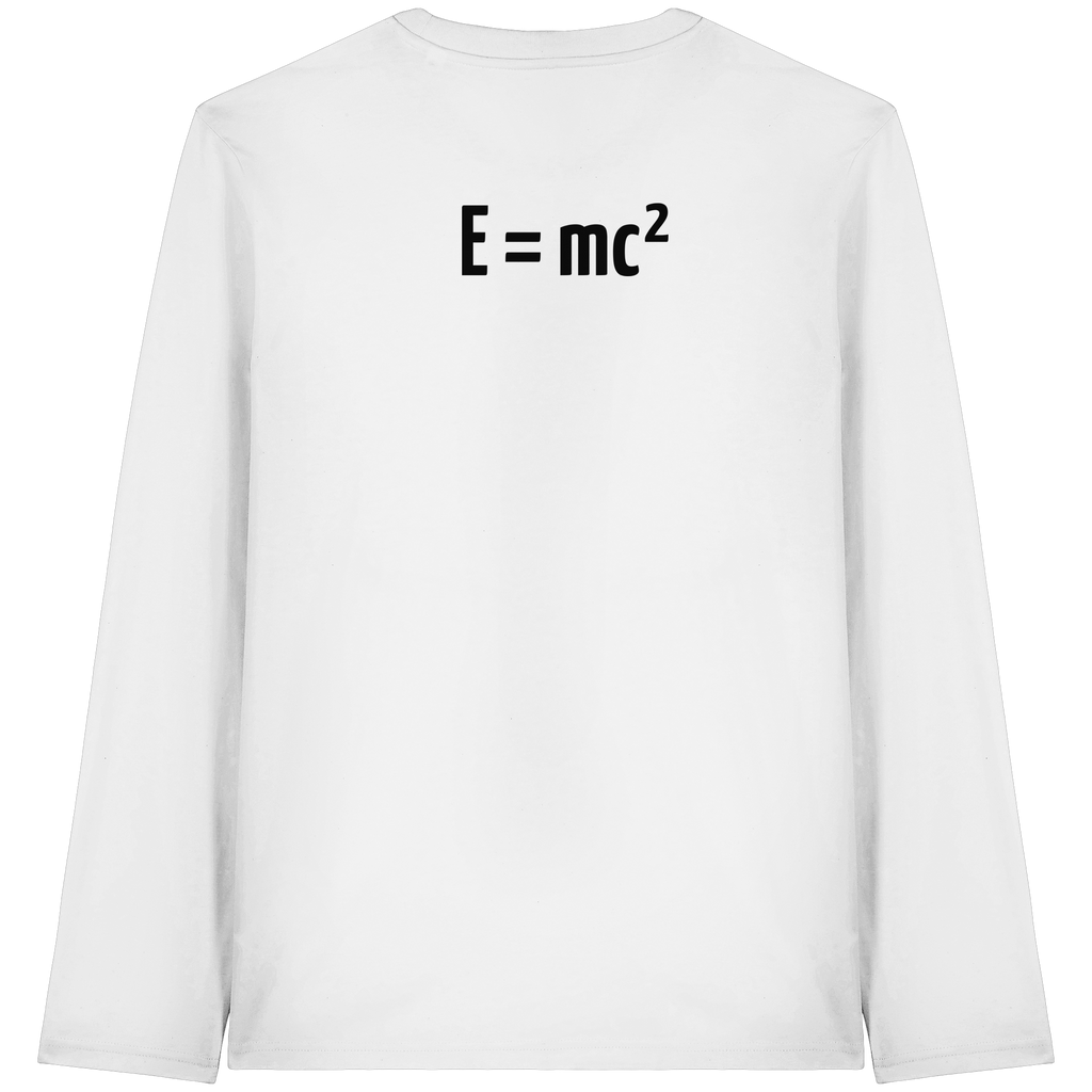 BLACK BACK (K3) - Organic Longsleeve T-Shirt