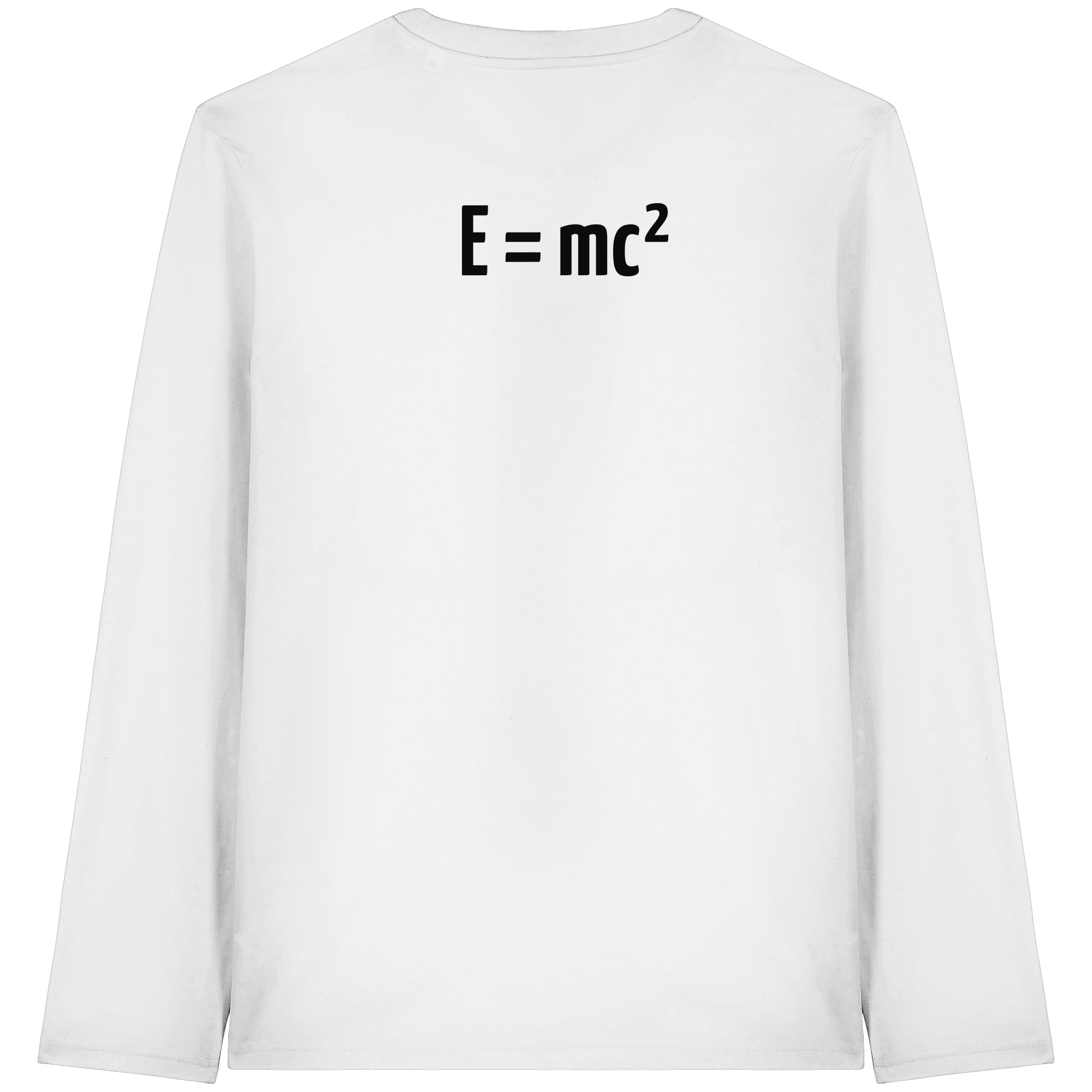 BLACK BACK (K3) - Organic Longsleeve T-Shirt