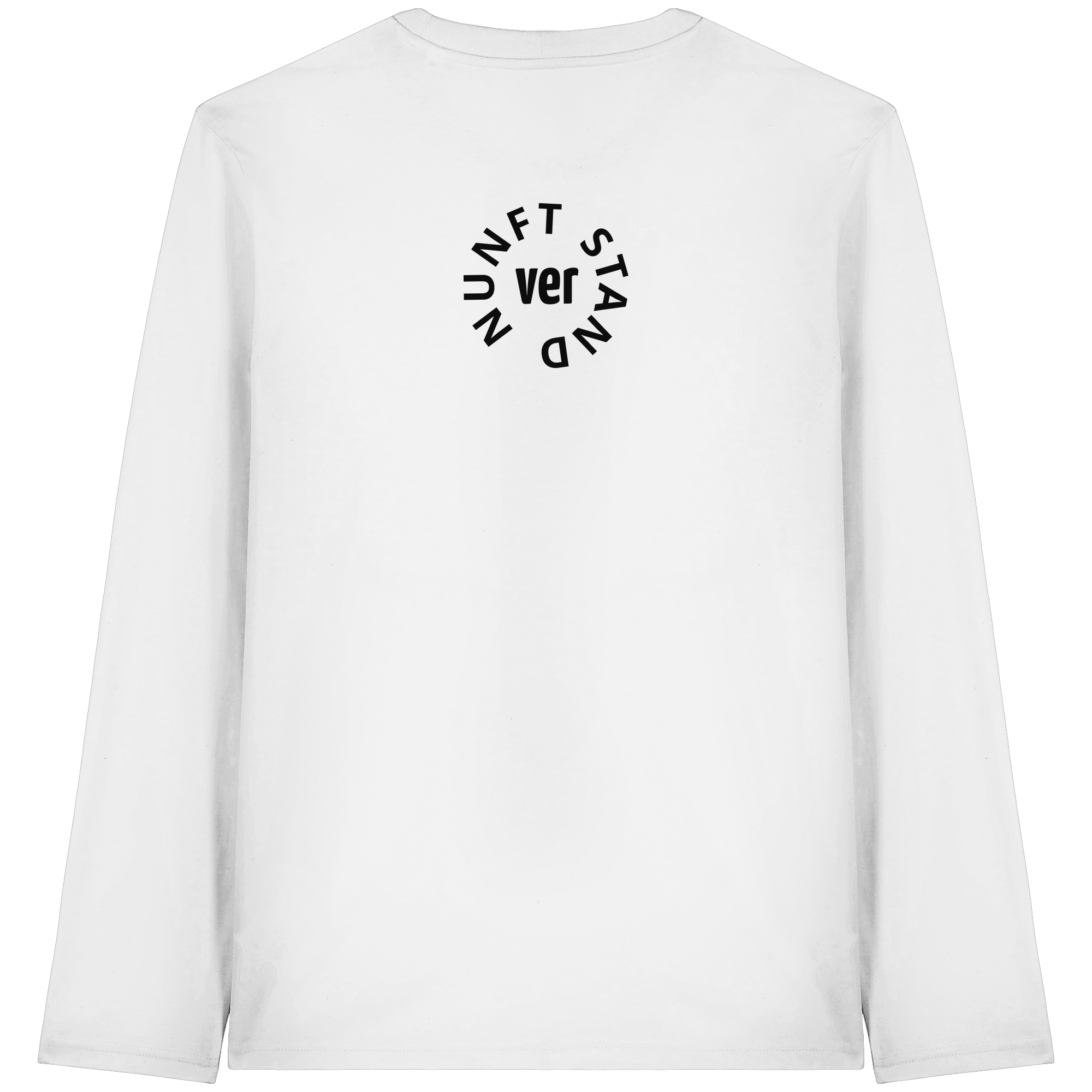 BLACK BACK (K4) - Organic Longsleeve T-Shirt
