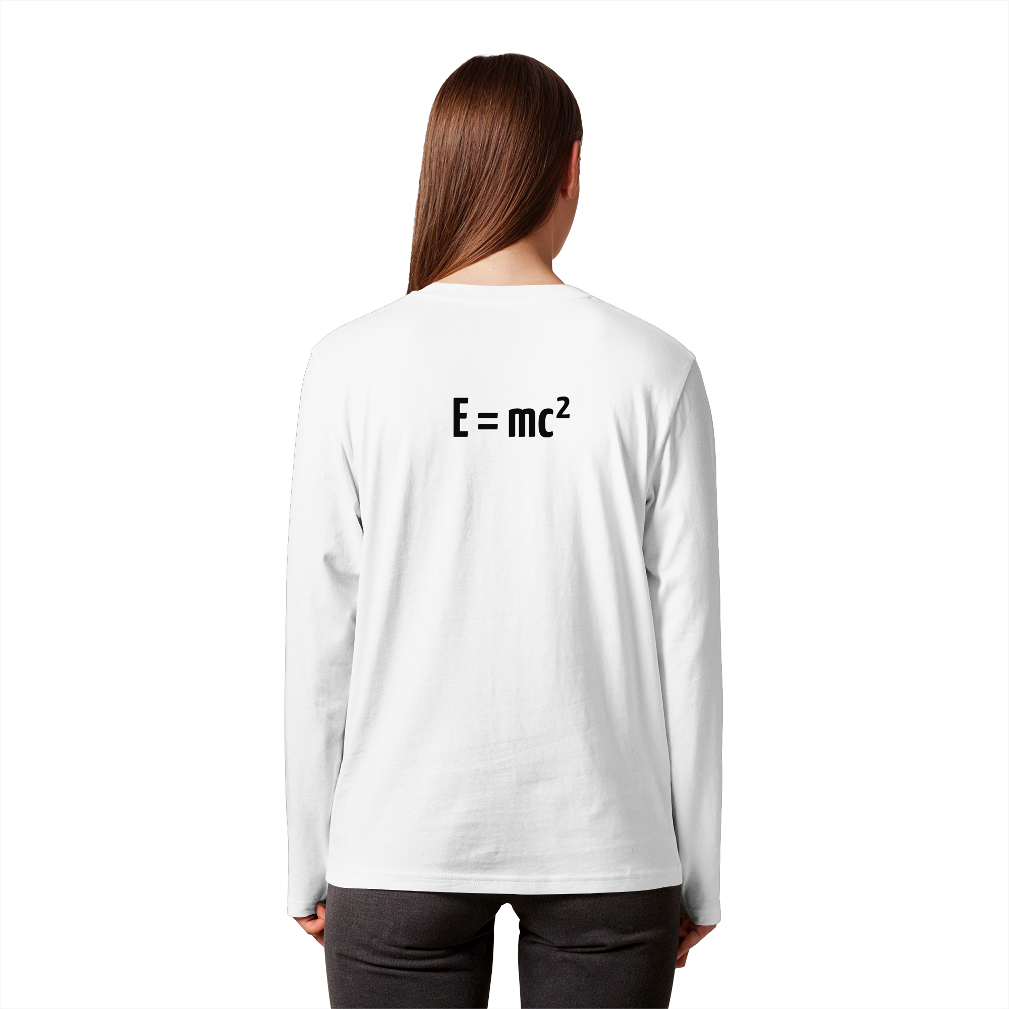 BLACK BACK (K3) - Organic Longsleeve T-Shirt