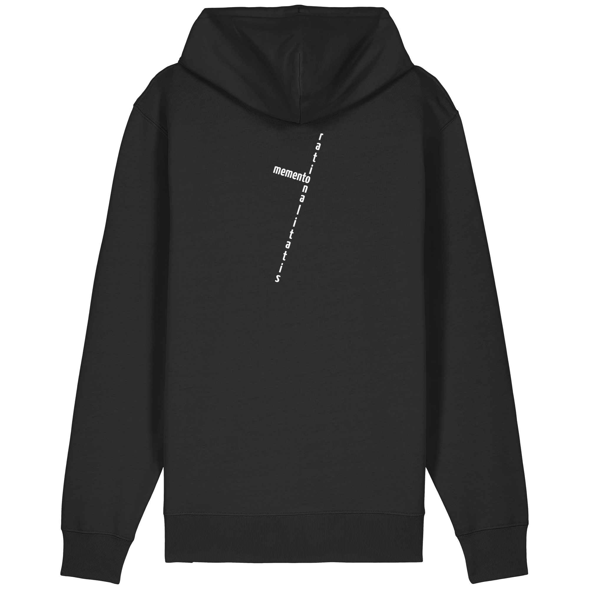 WHITE BACK (K2) - Organic Relaxed Zipper