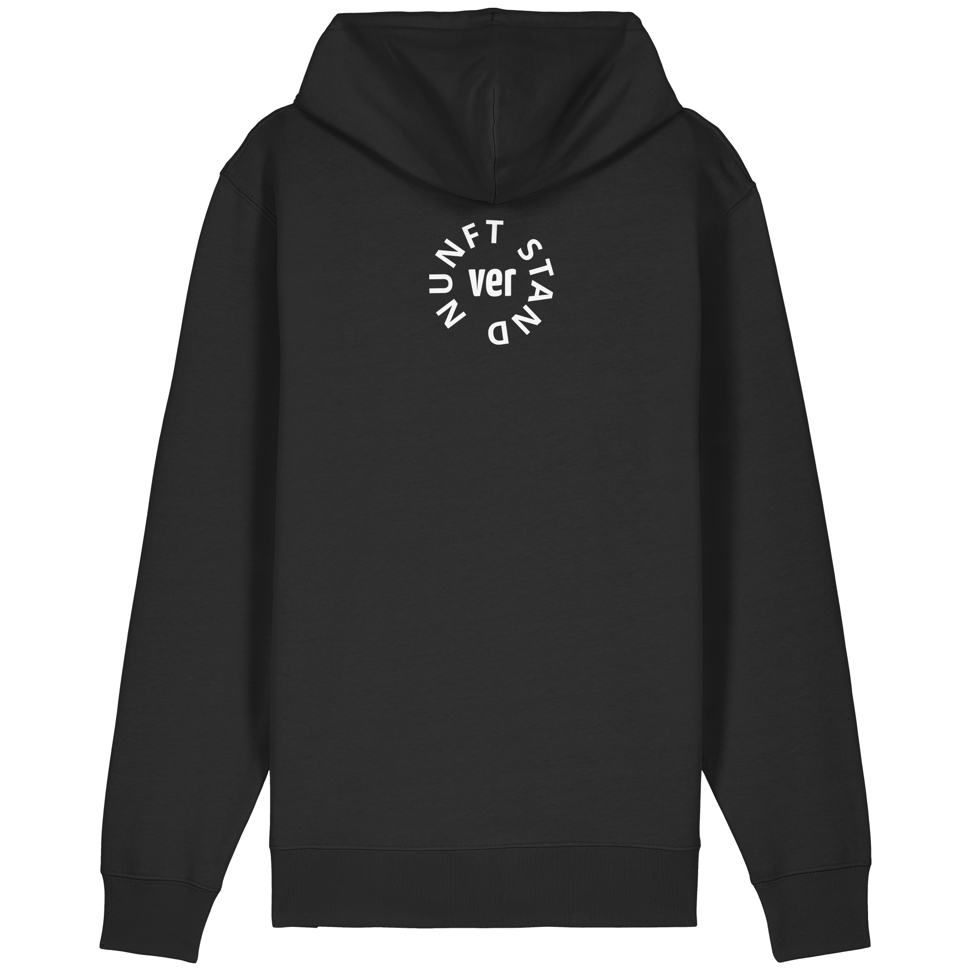 WHITE BACK (K4) - Organic Relaxed Zipper