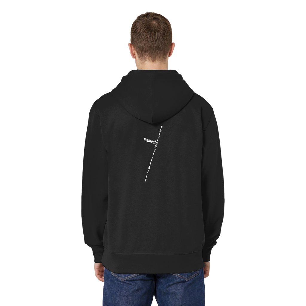 WHITE BACK (K2) - Organic Relaxed Zipper