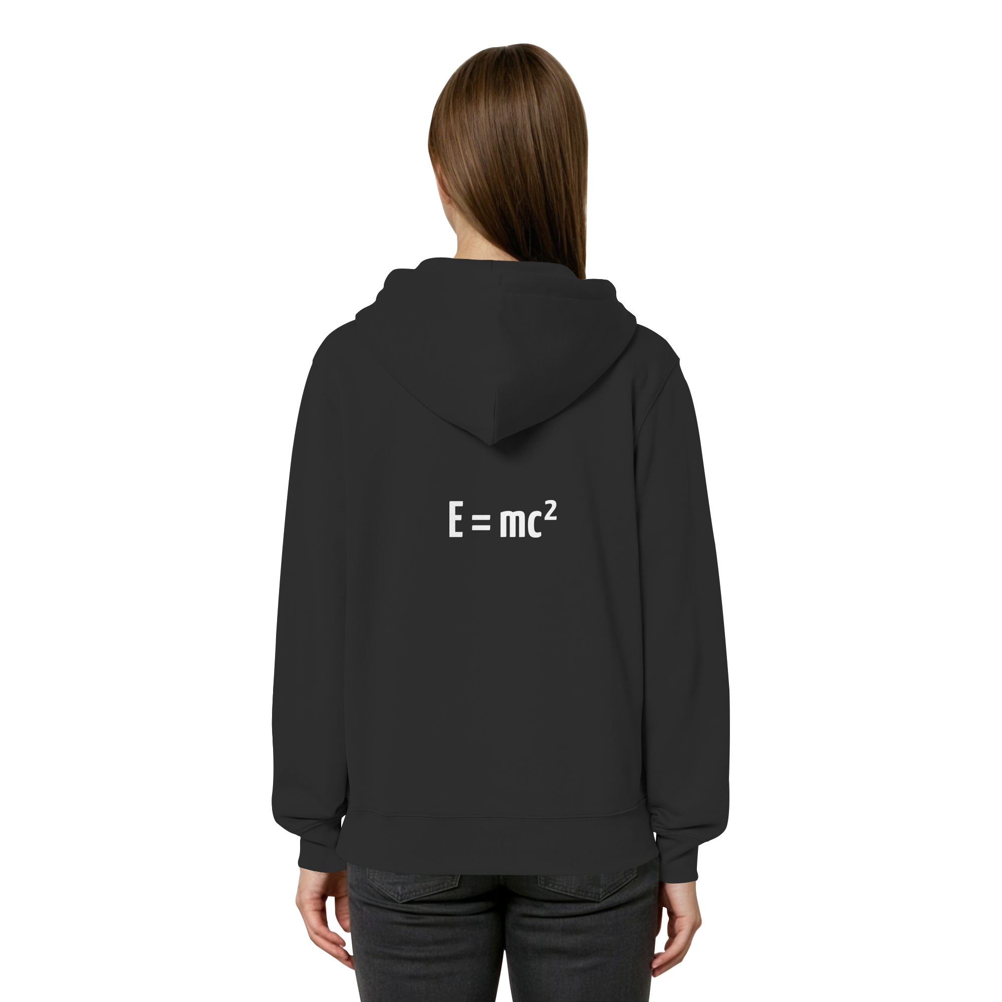 WHITE BACK (K3) - Organic Relaxed Zipper