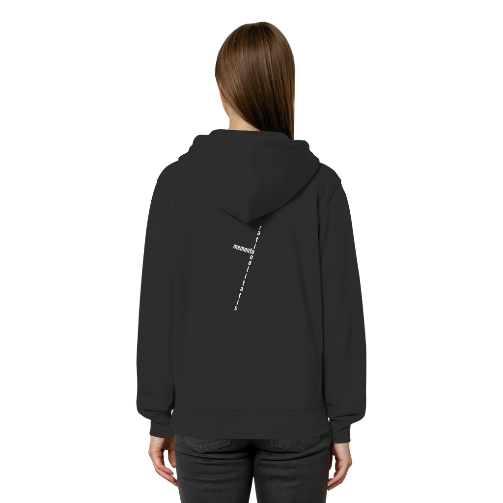 WHITE BACK (K2) - Organic Relaxed Zipper