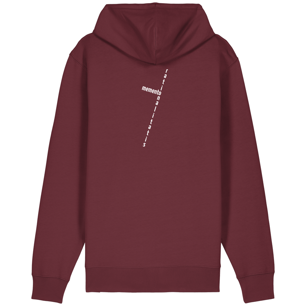 WHITE BACK (K2) - Organic Relaxed Zipper