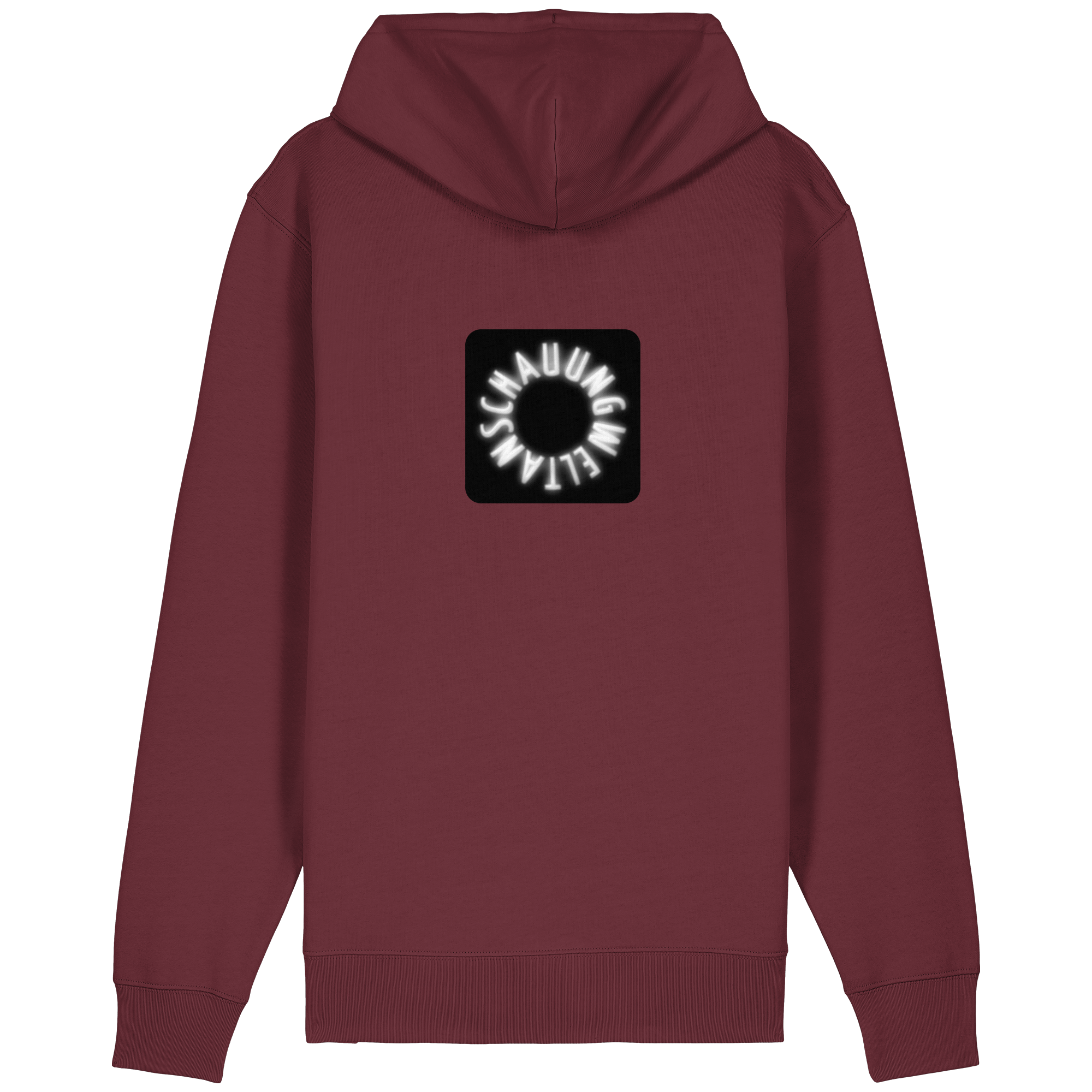 WHITE BACK (K5) - Organic Relaxed Zipper
