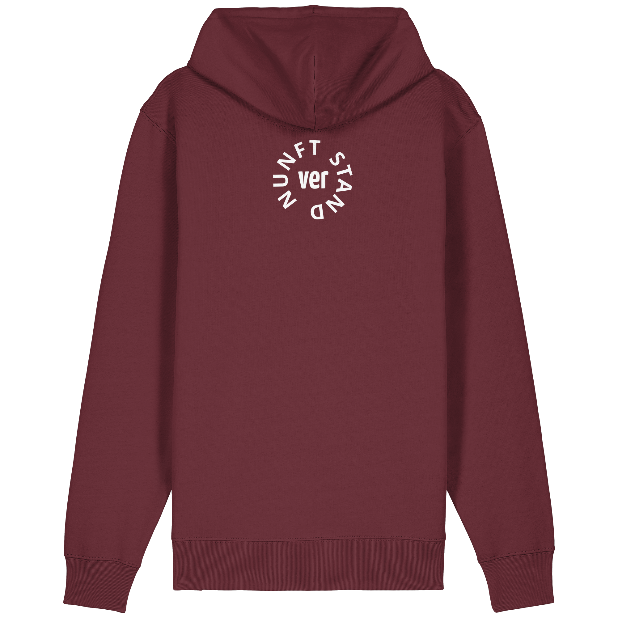 WHITE BACK (K4) - Organic Relaxed Zipper