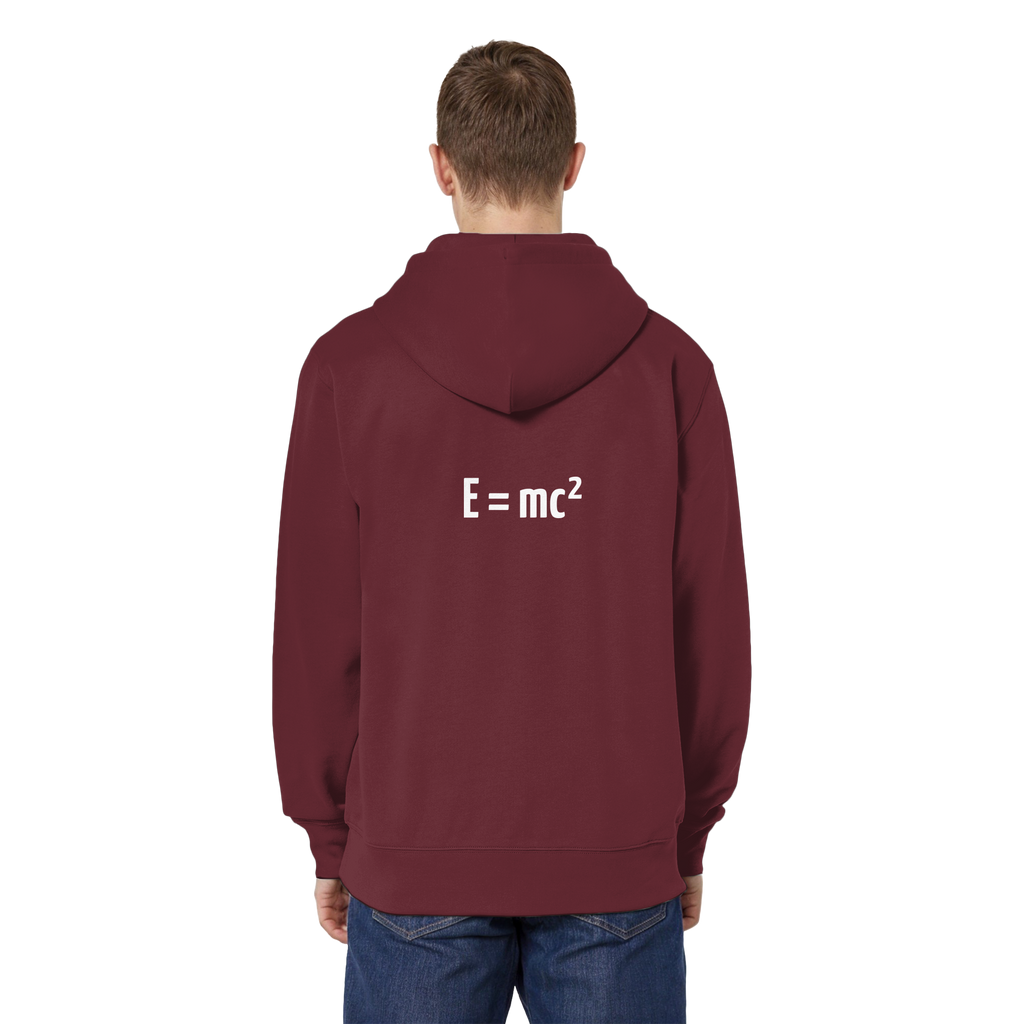 WHITE BACK (K3) - Organic Relaxed Zipper