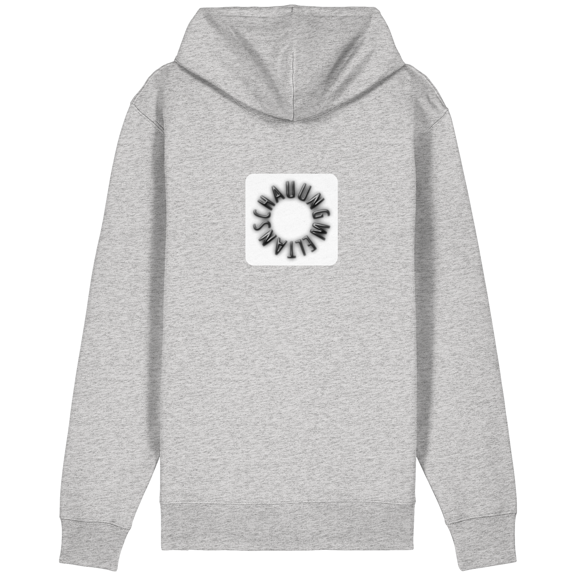 BLACK BACK (K5) - Organic Relaxed Zipper