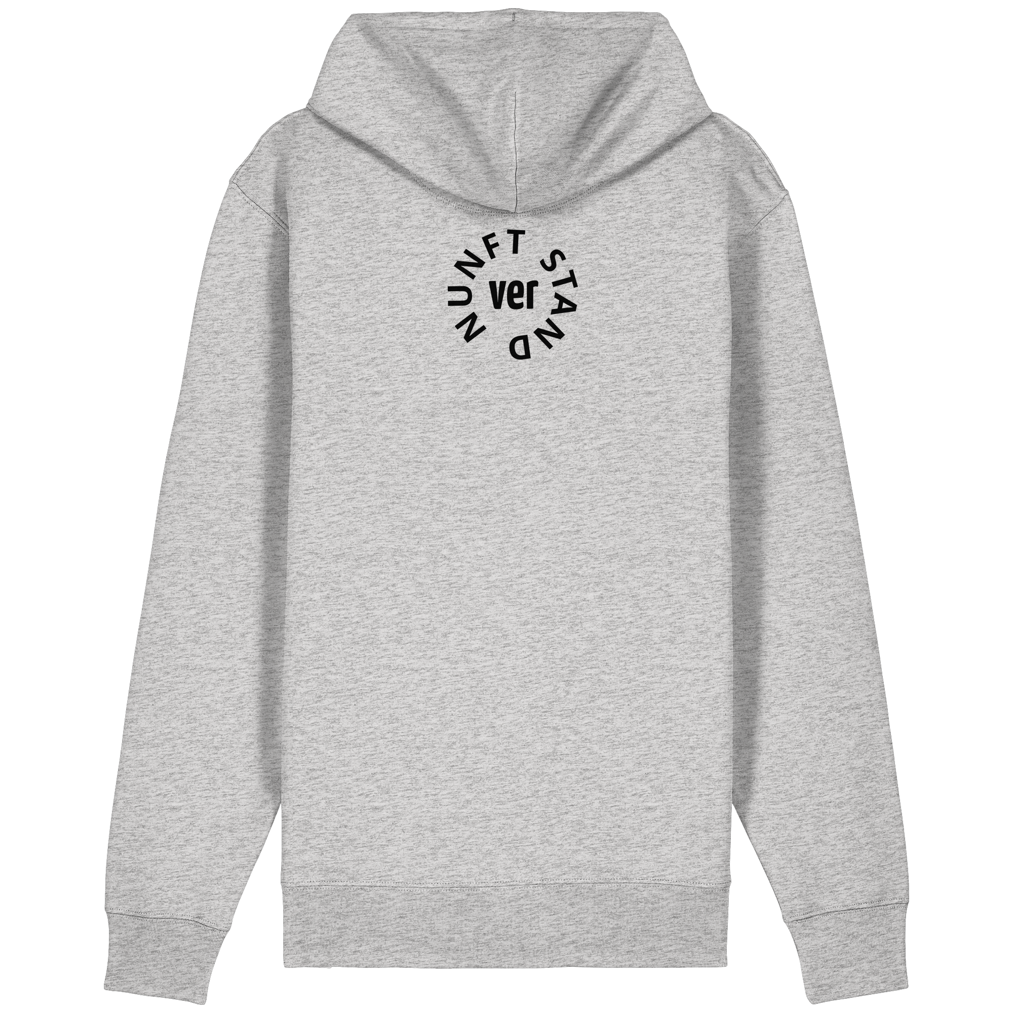 BLACK BACK (K4) - Organic Relaxed Zipper