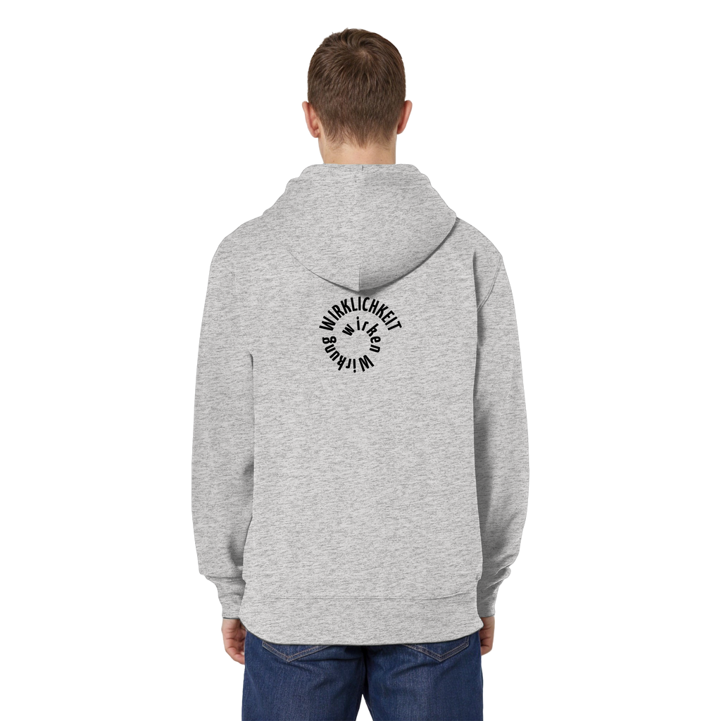 BLACK BACK - Relaxed Zipper