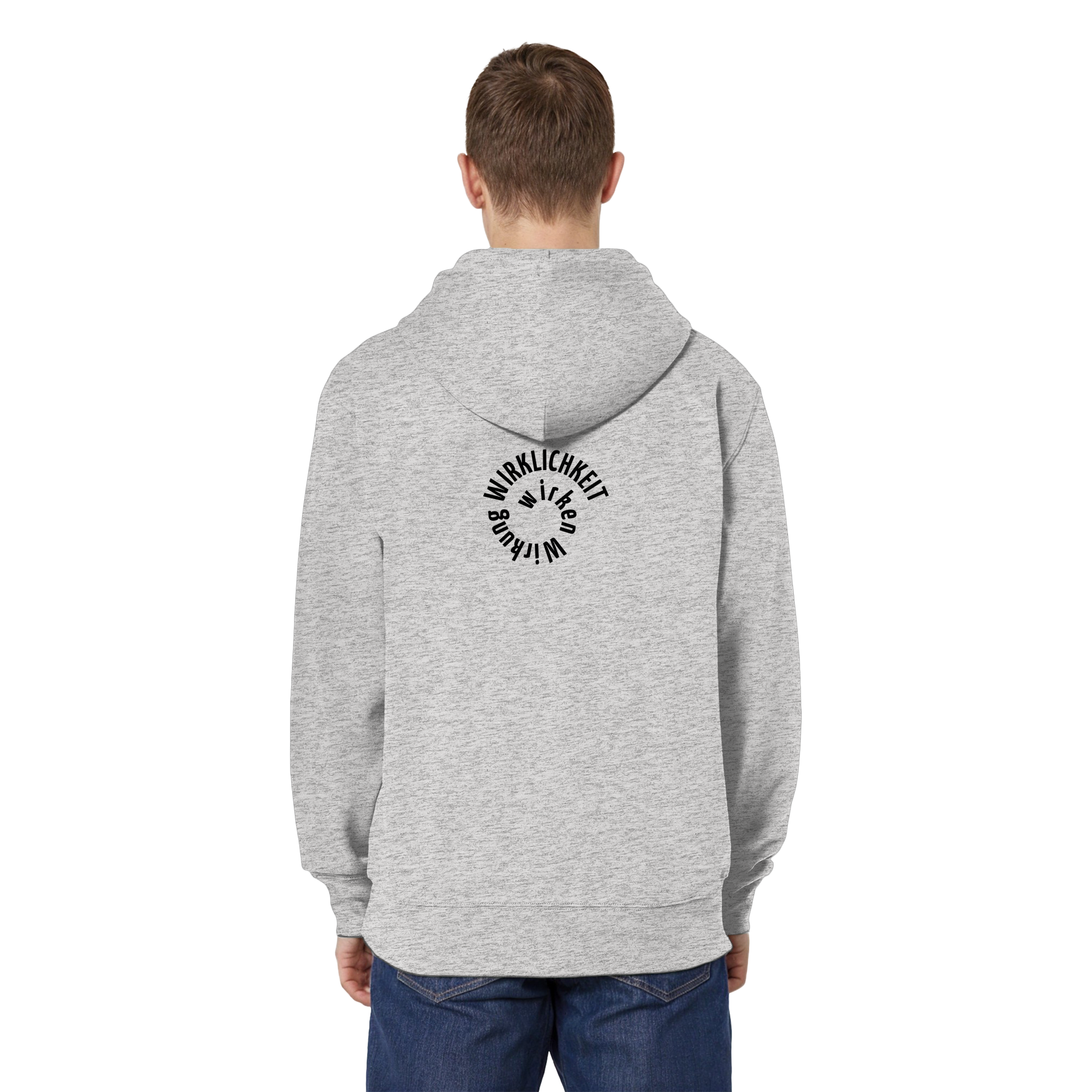 BLACK BACK - Relaxed Zipper