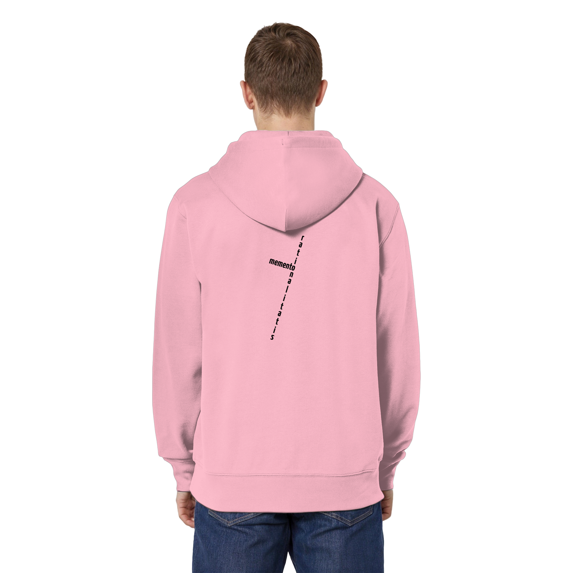 BLACK BACK (K2) - Organic Relaxed Zipper