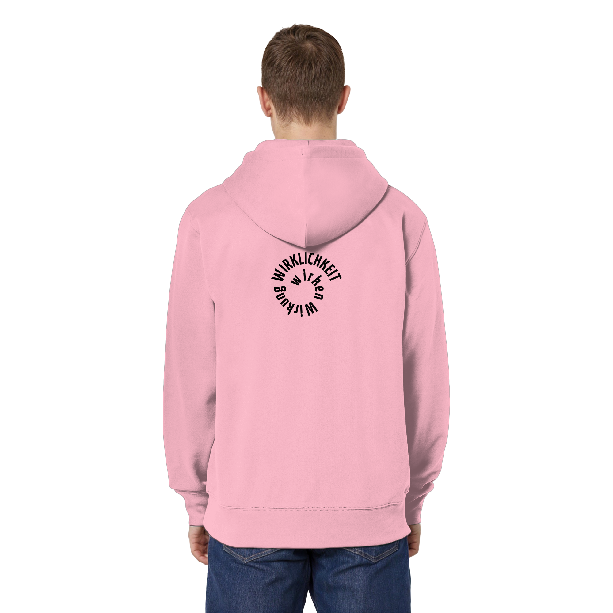 BLACK BACK - Relaxed Zipper