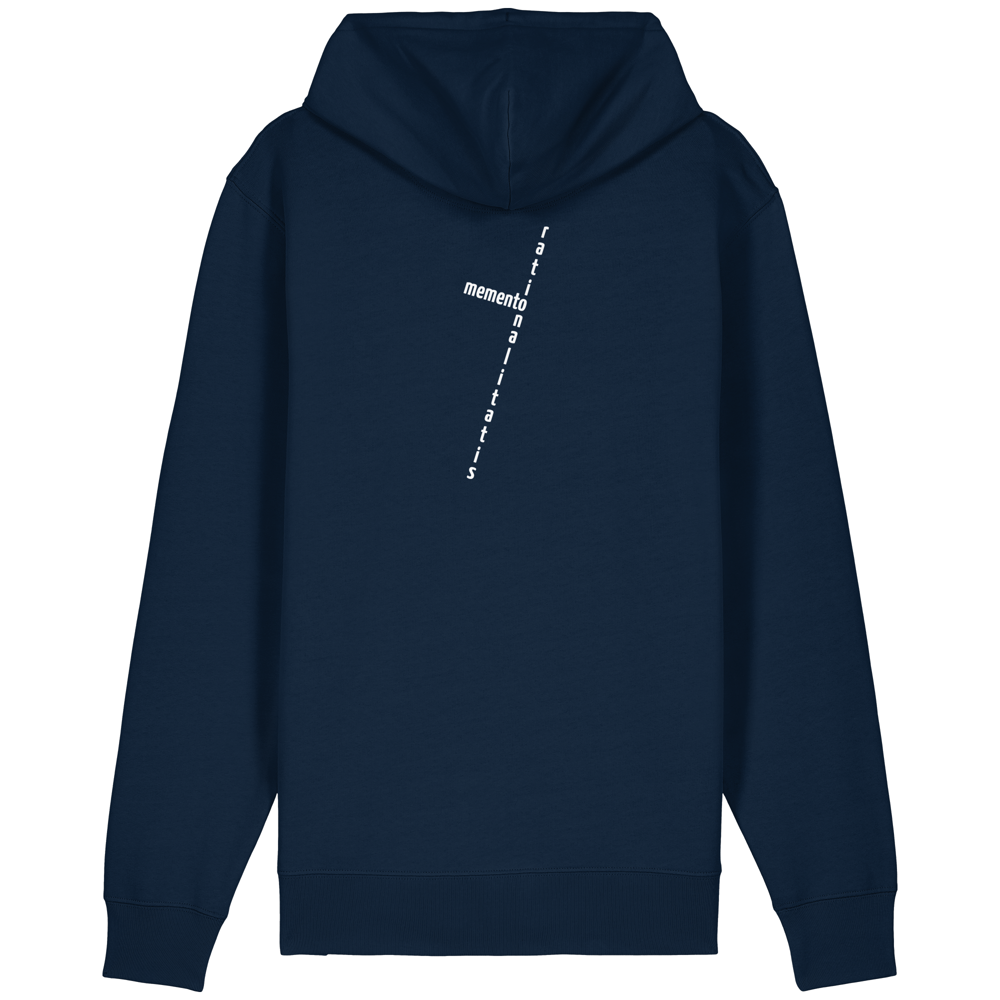 WHITE BACK (K2) - Organic Relaxed Zipper