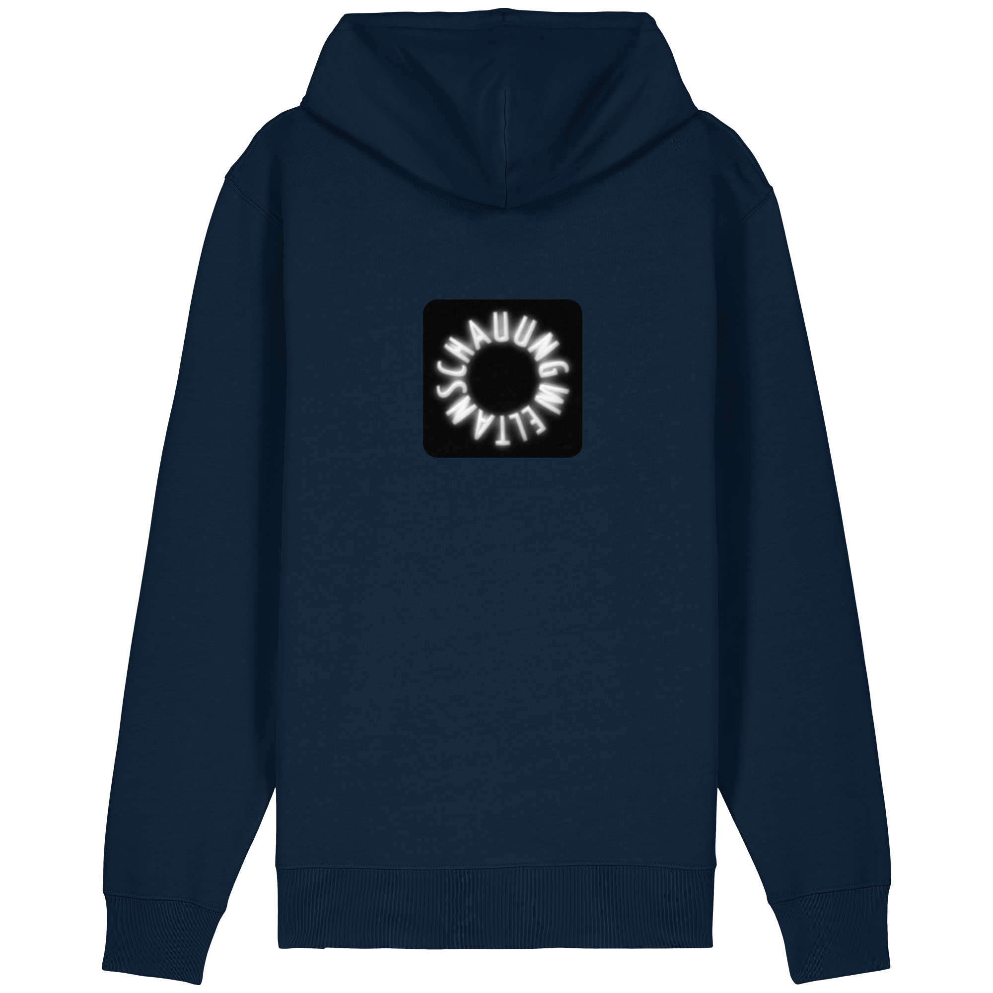 WHITE BACK (K5) - Organic Relaxed Zipper